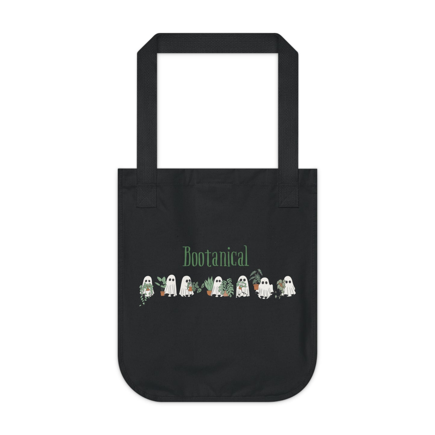 Bootanical Organic Canvas Tote Bag- A Spooky and Sustainable Carry All