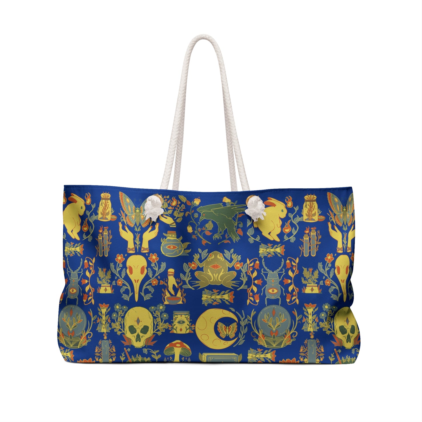 Dark Blue Enchanted Alchemy Weekender Bag