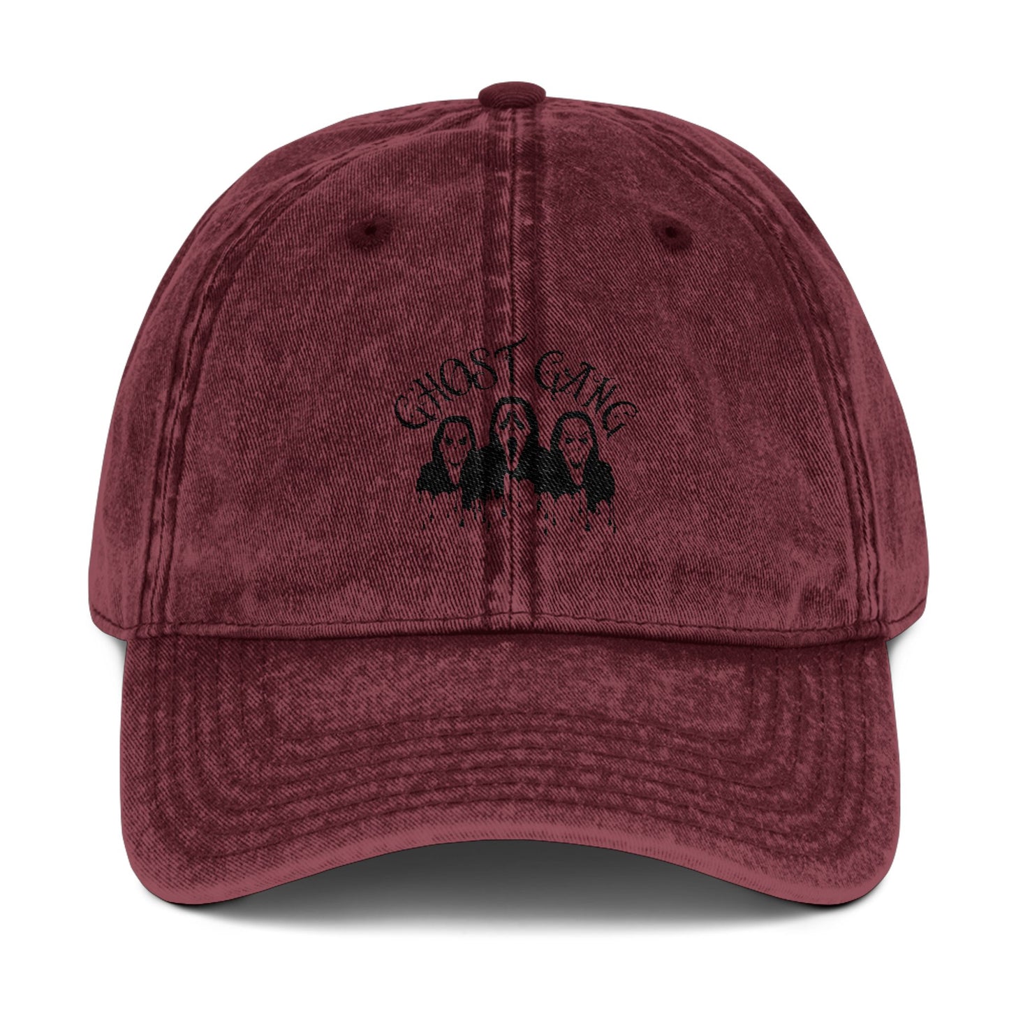 Ghost Gang Vintage Embroidered Cap- Spooky Style all Year round