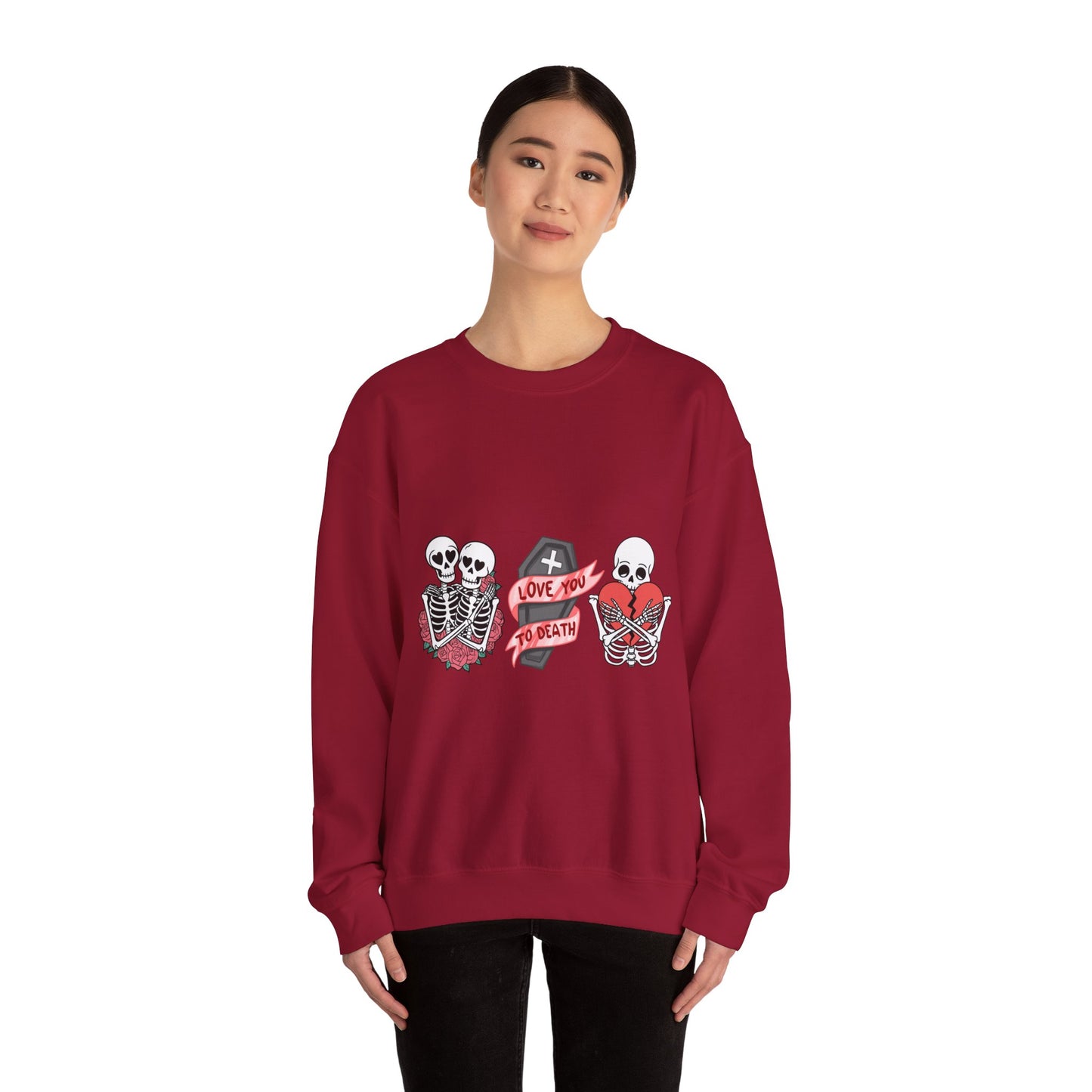 Love You to Death Crewneck Sweatshirt