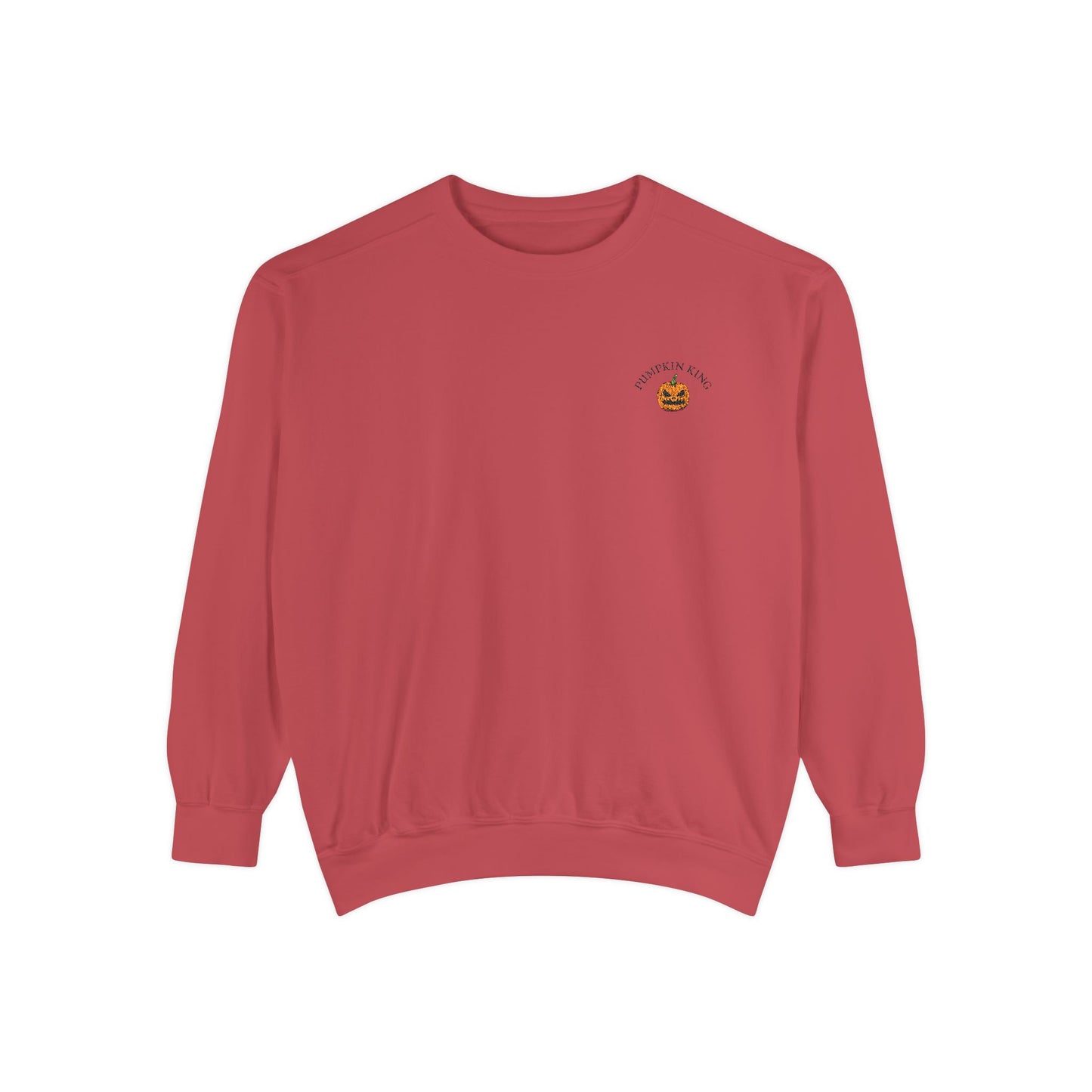 Pumpkin King Embroidered Sweatshirt