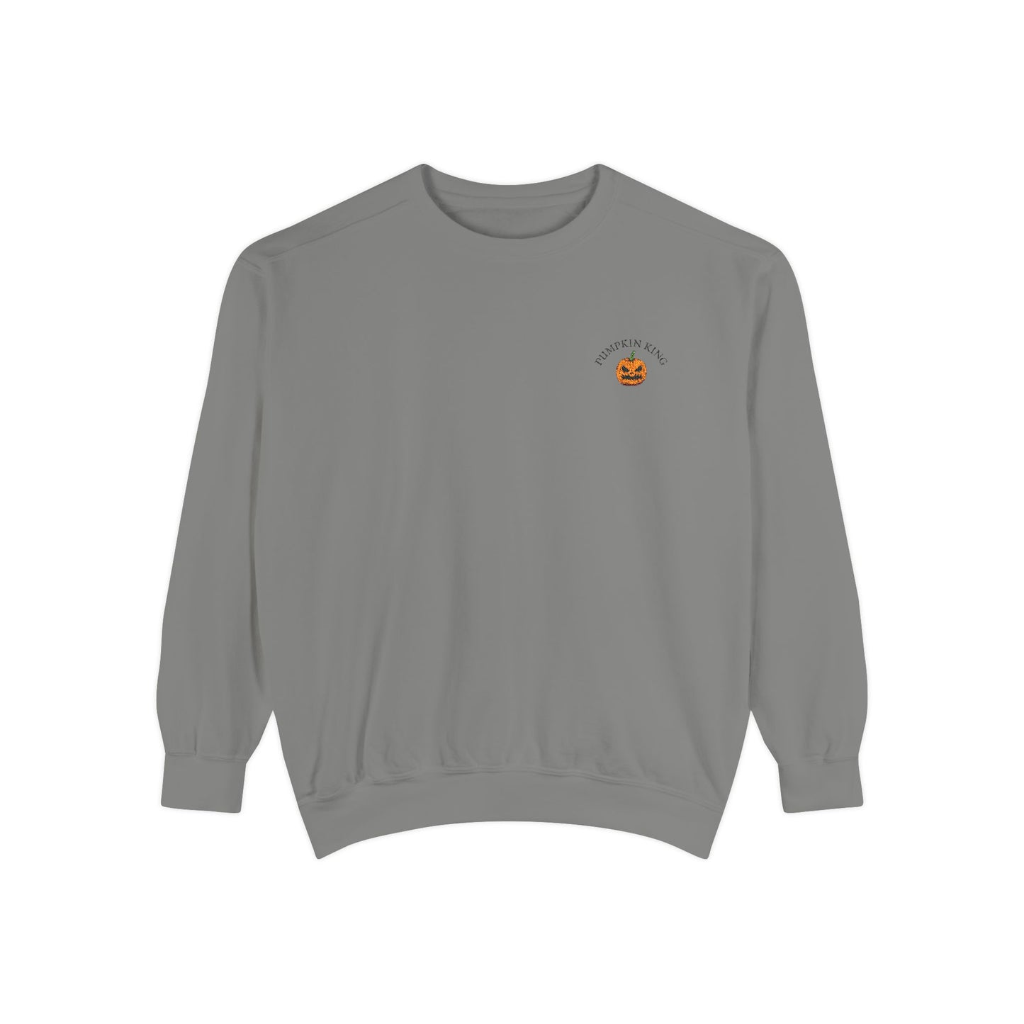 Pumpkin King Embroidered Sweatshirt
