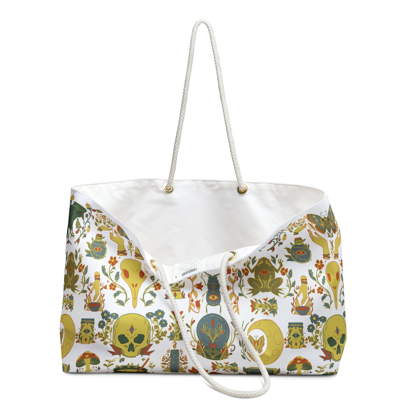 White Enchanted Alchemy Weekender Bag