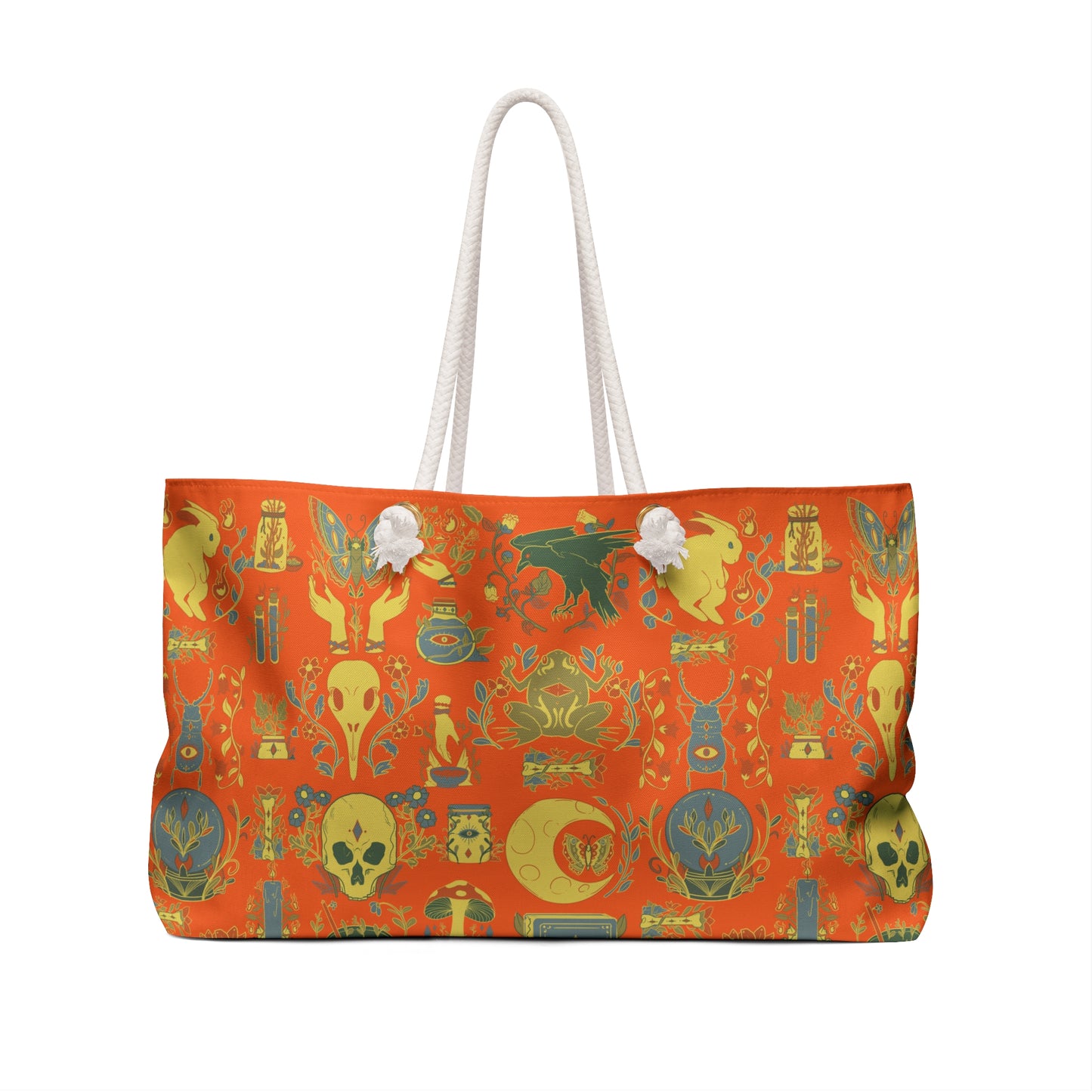 Orange Enchanted Alchemy Weekender Bag