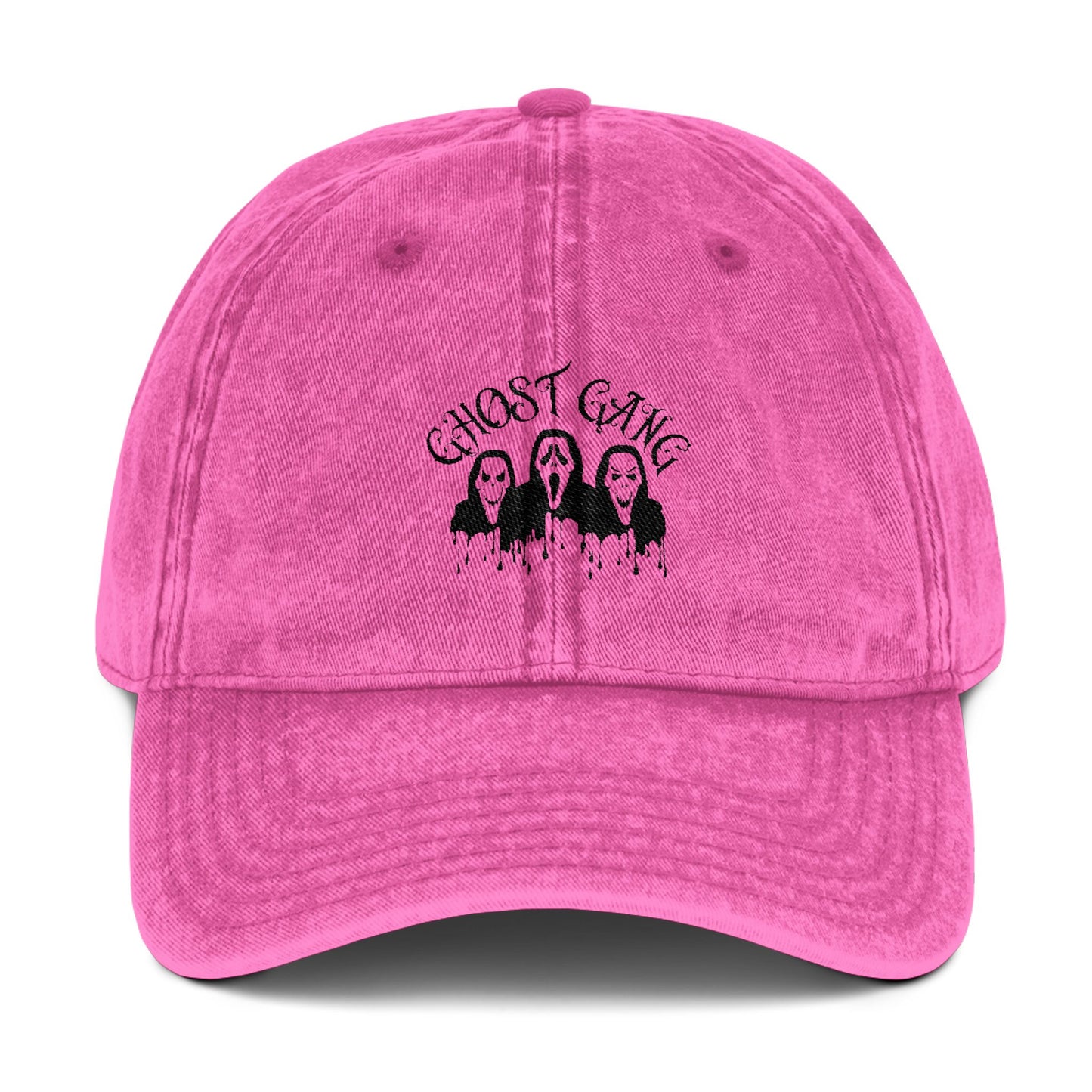 Ghost Gang Vintage Embroidered Cap- Spooky Style all Year round