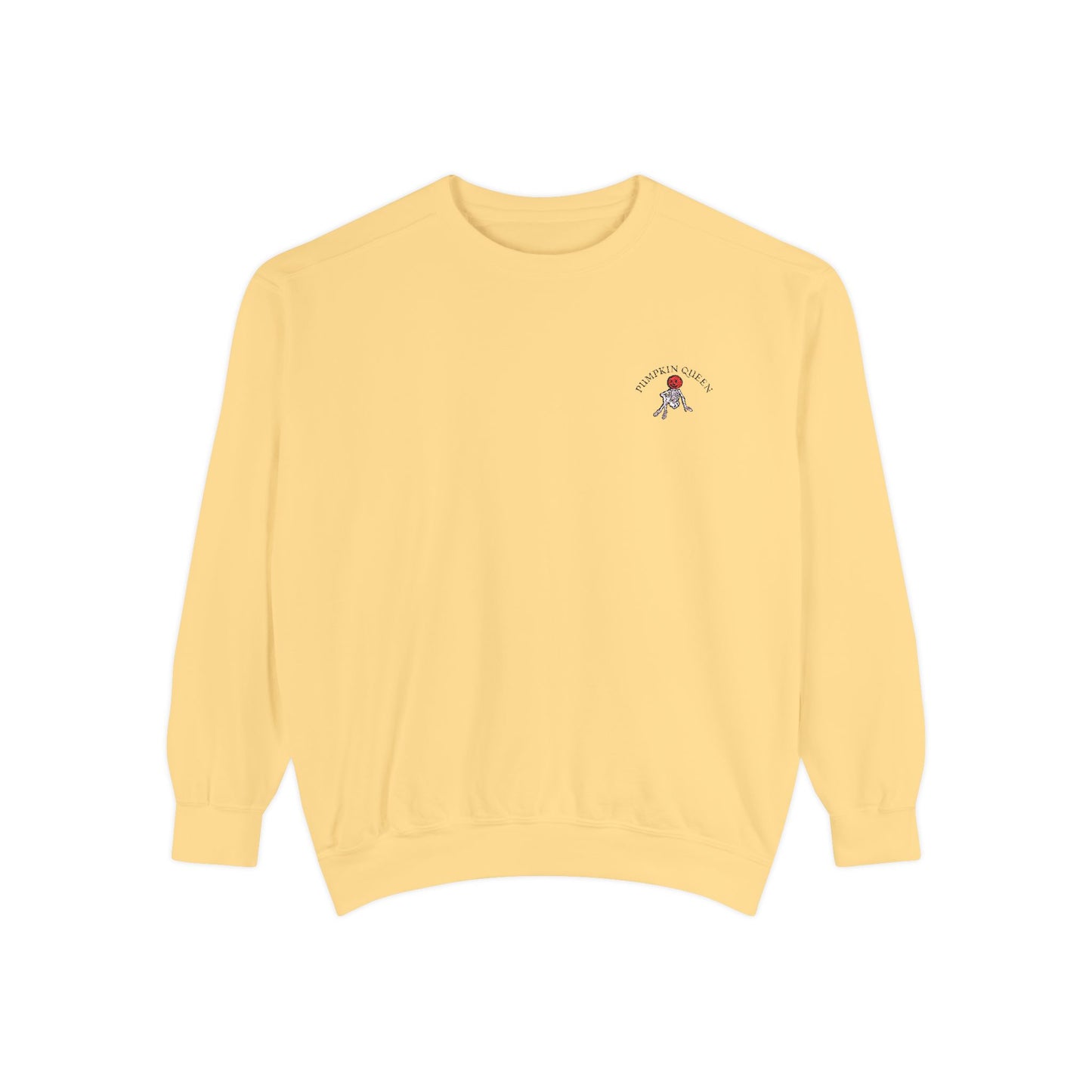 Pumpkin Queen Embroidered Sweatshirt