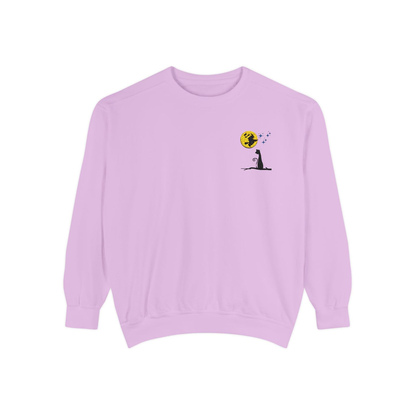 Embroidered Witchy Moonlit Sky Sweatshirt