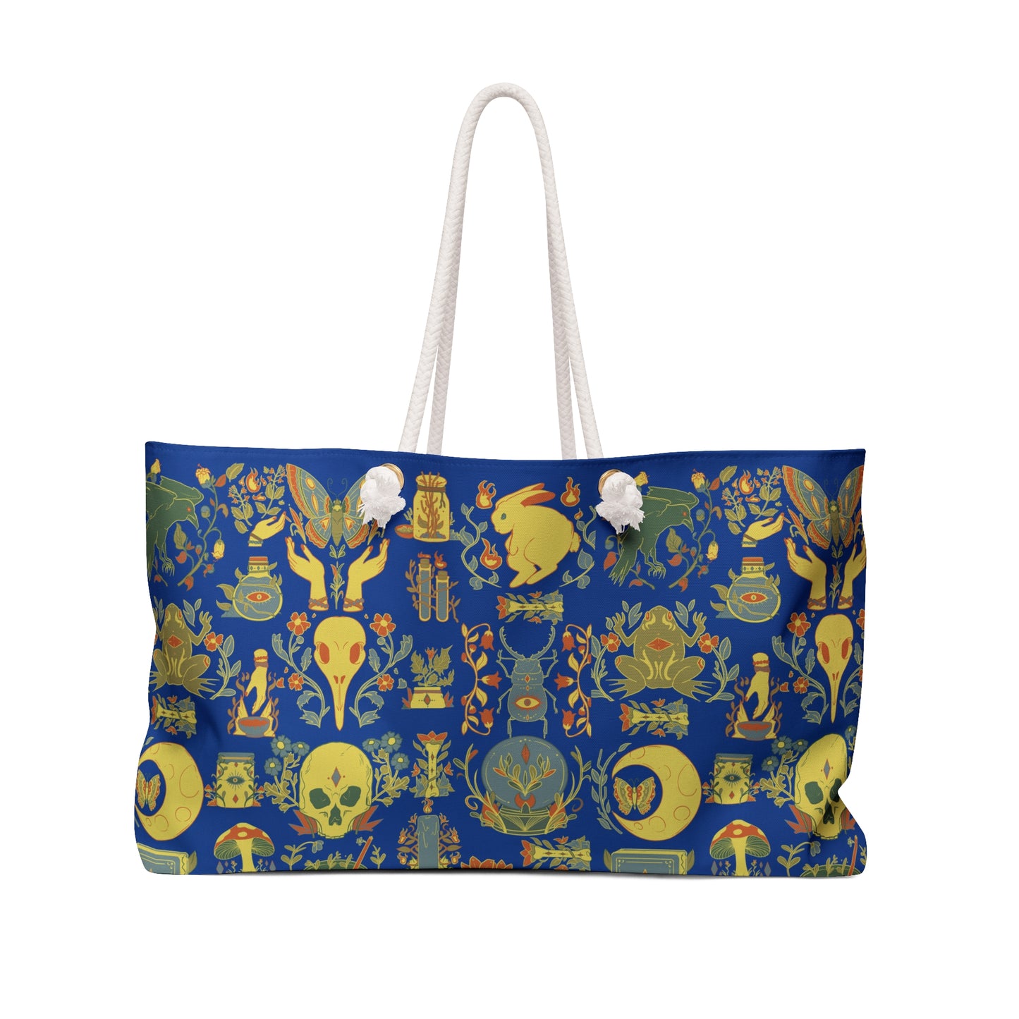 Dark Blue Enchanted Alchemy Weekender Bag