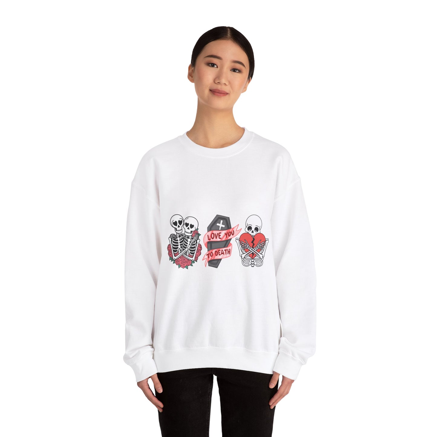 Love You to Death Crewneck Sweatshirt