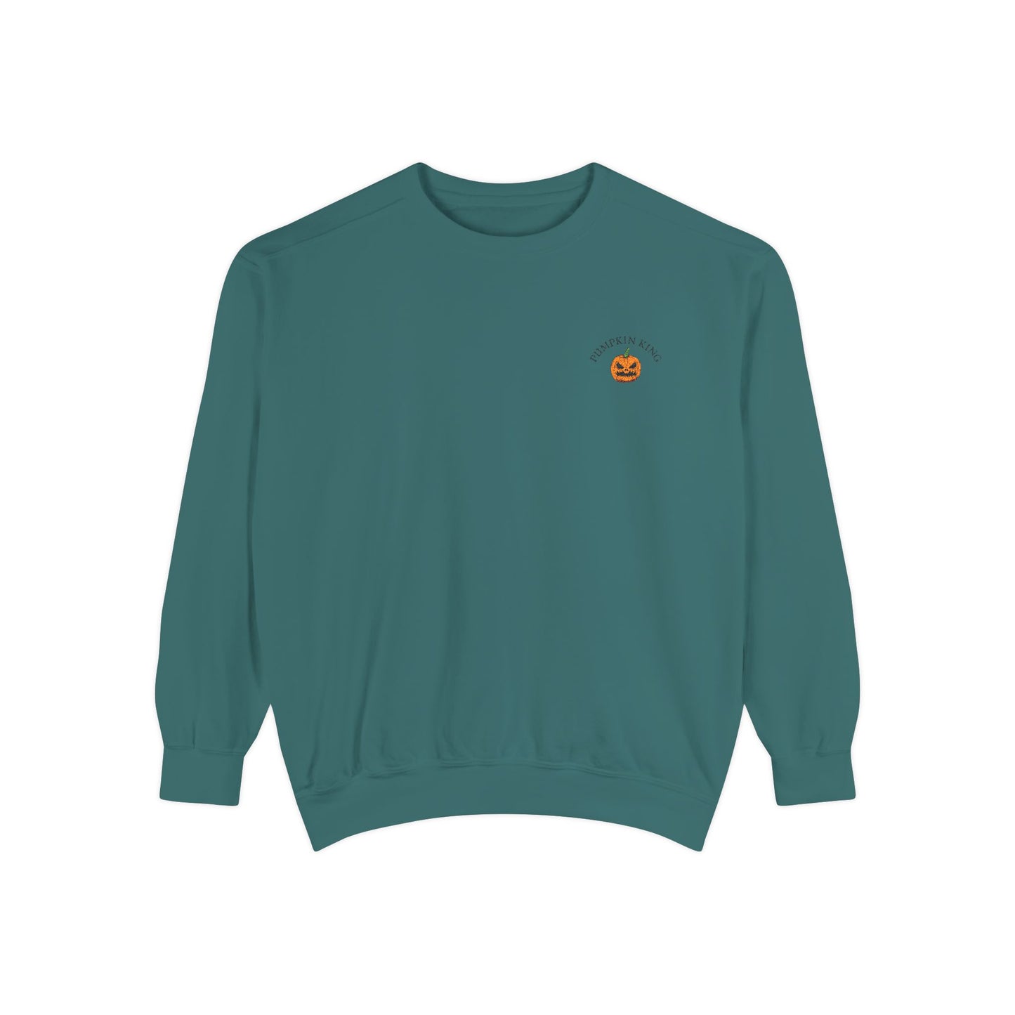 Pumpkin King Embroidered Sweatshirt