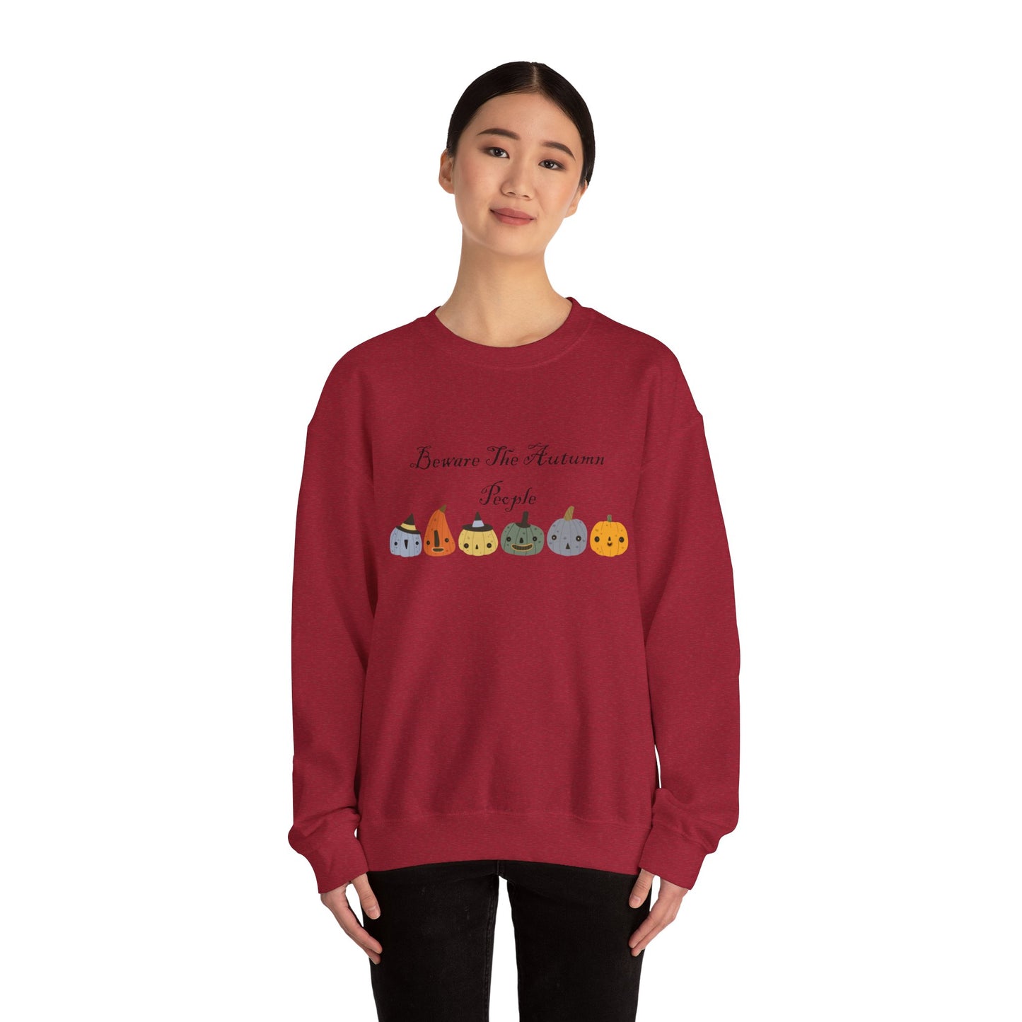 Beware The Autumn People Crewneck Sweatshirt