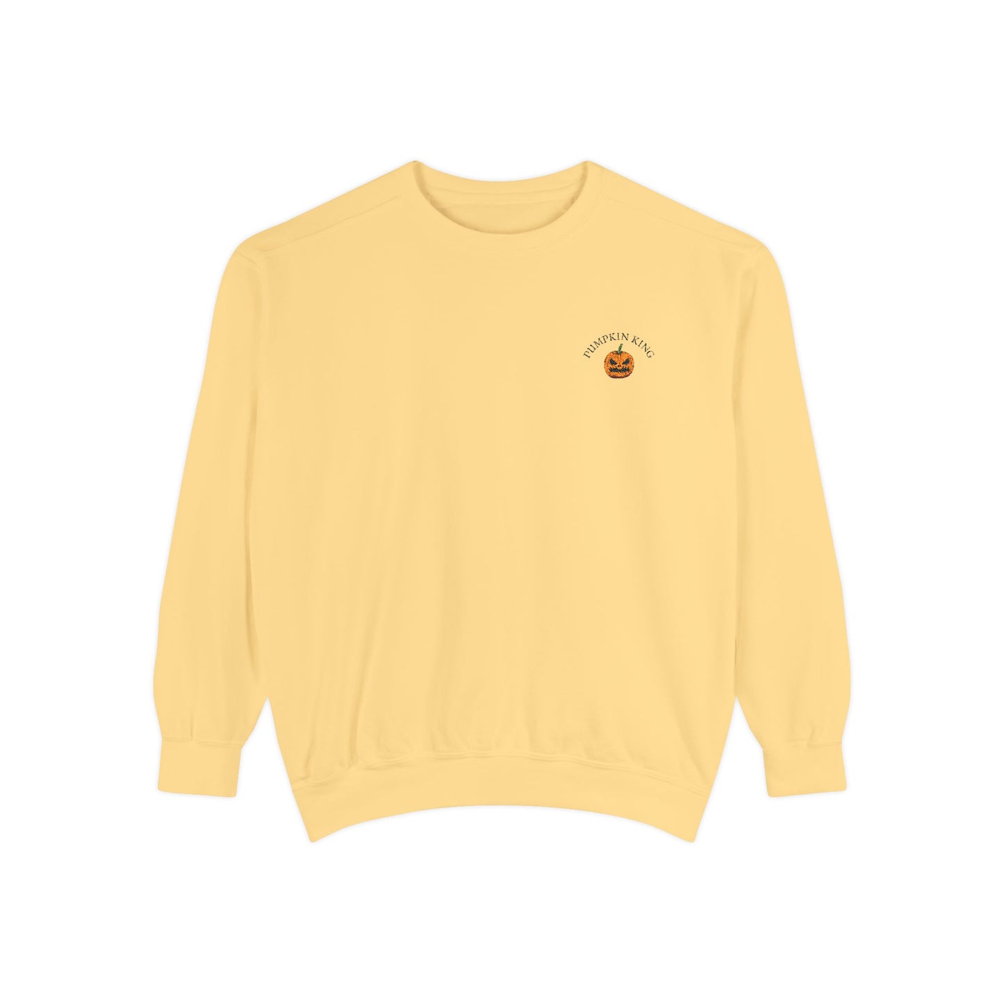 Pumpkin King Embroidered Sweatshirt