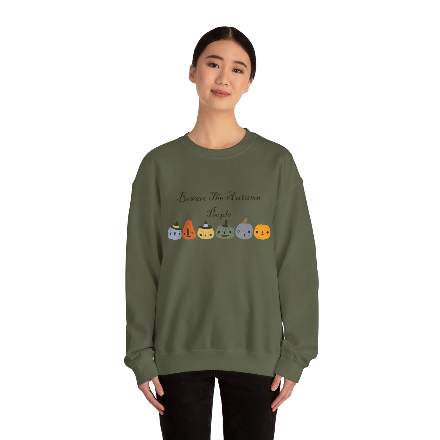 Beware The Autumn People Crewneck Sweatshirt