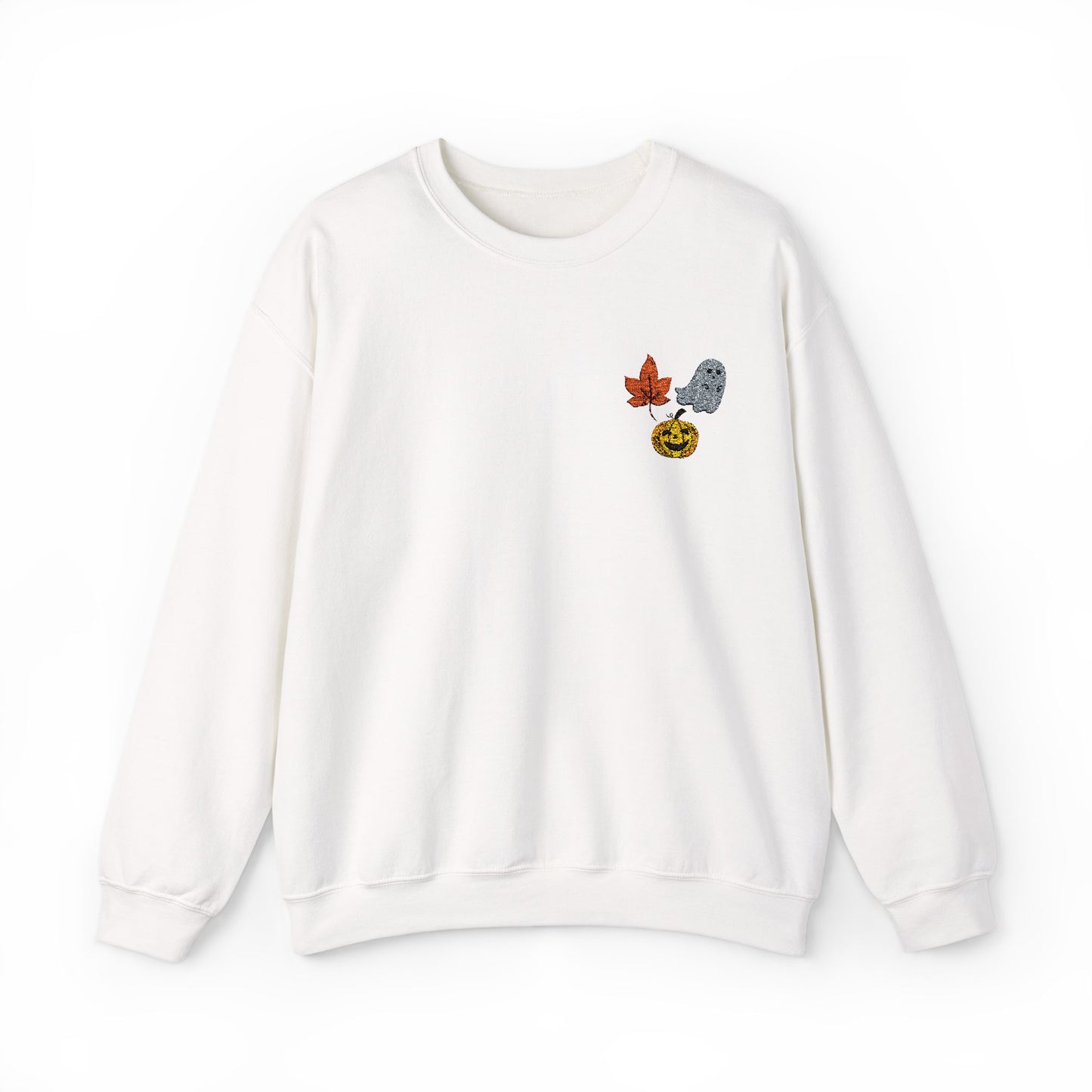 Embroidered Fall Vibes Crewneck Sweatshirt