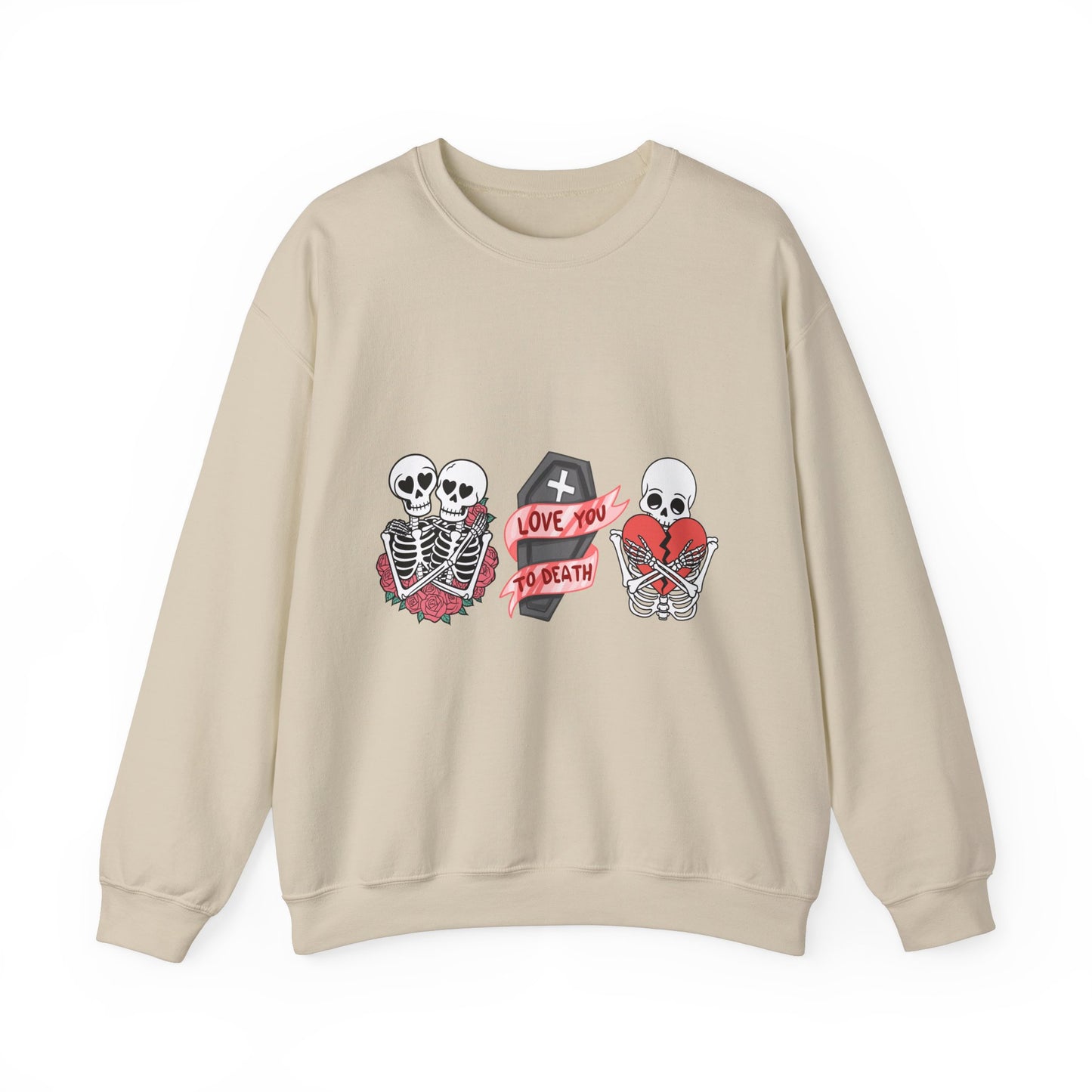Love You to Death Crewneck Sweatshirt