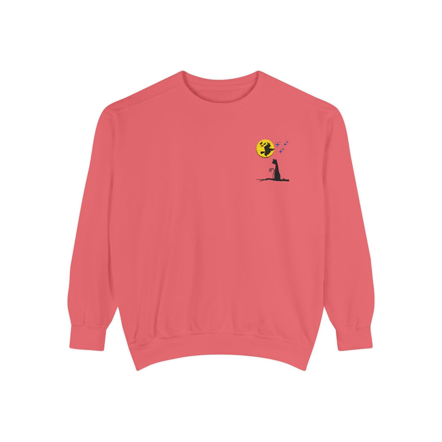 Embroidered Witchy Moonlit Sky Sweatshirt