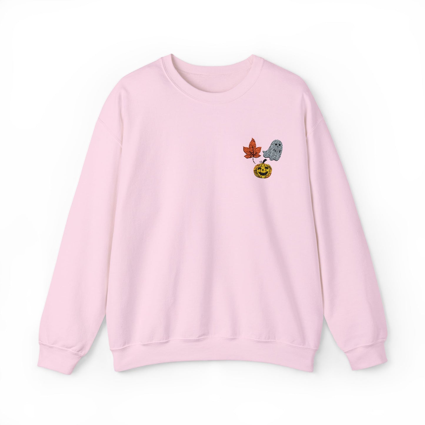 Embroidered Fall Vibes Crewneck Sweatshirt