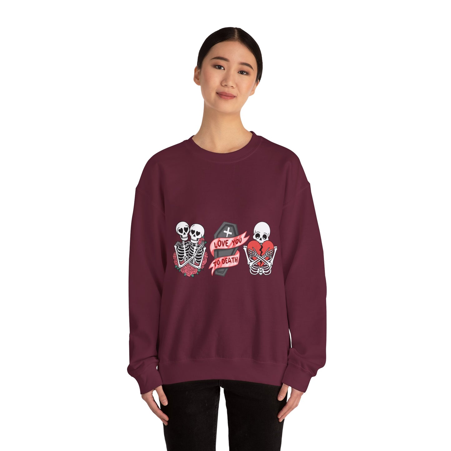 Love You to Death Crewneck Sweatshirt