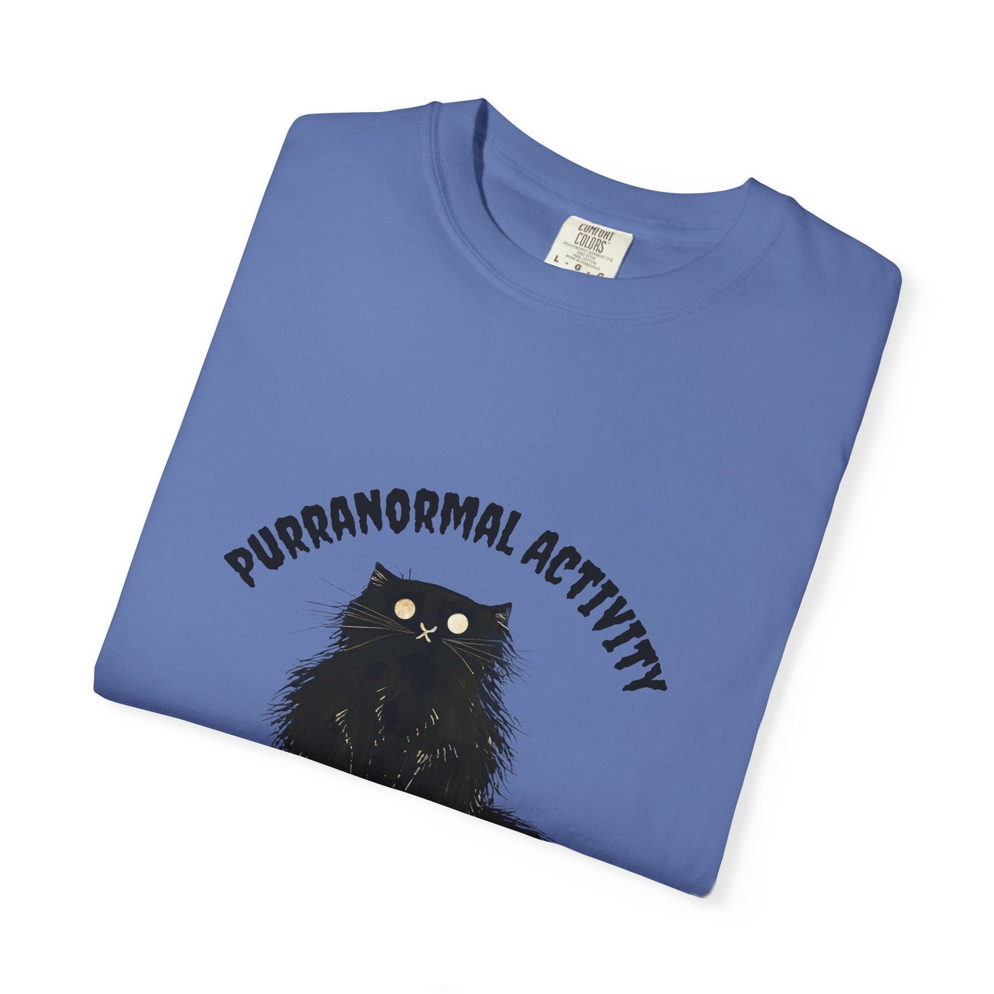 Purranormal Activity Unisex T-Shirt - Vintage Cat Graphic Tee for Pet Lovers