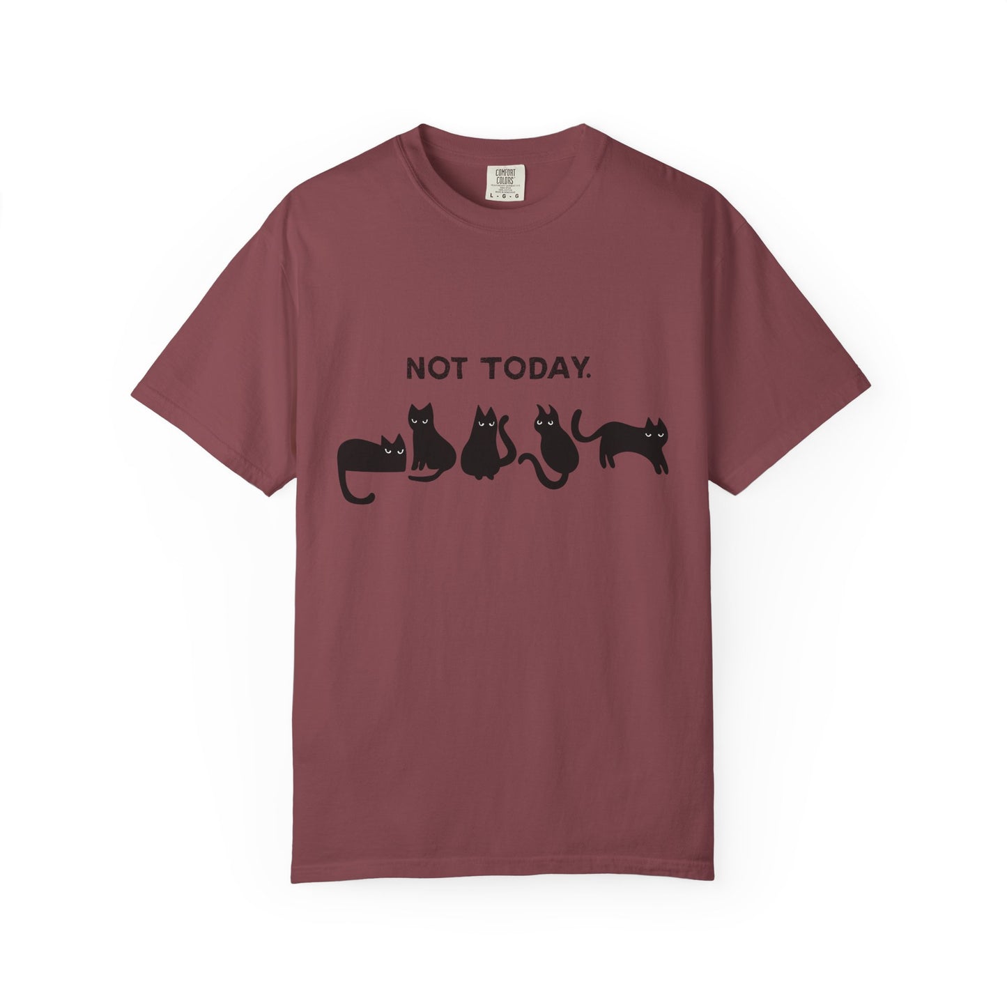 Not Today Cat T-shirt