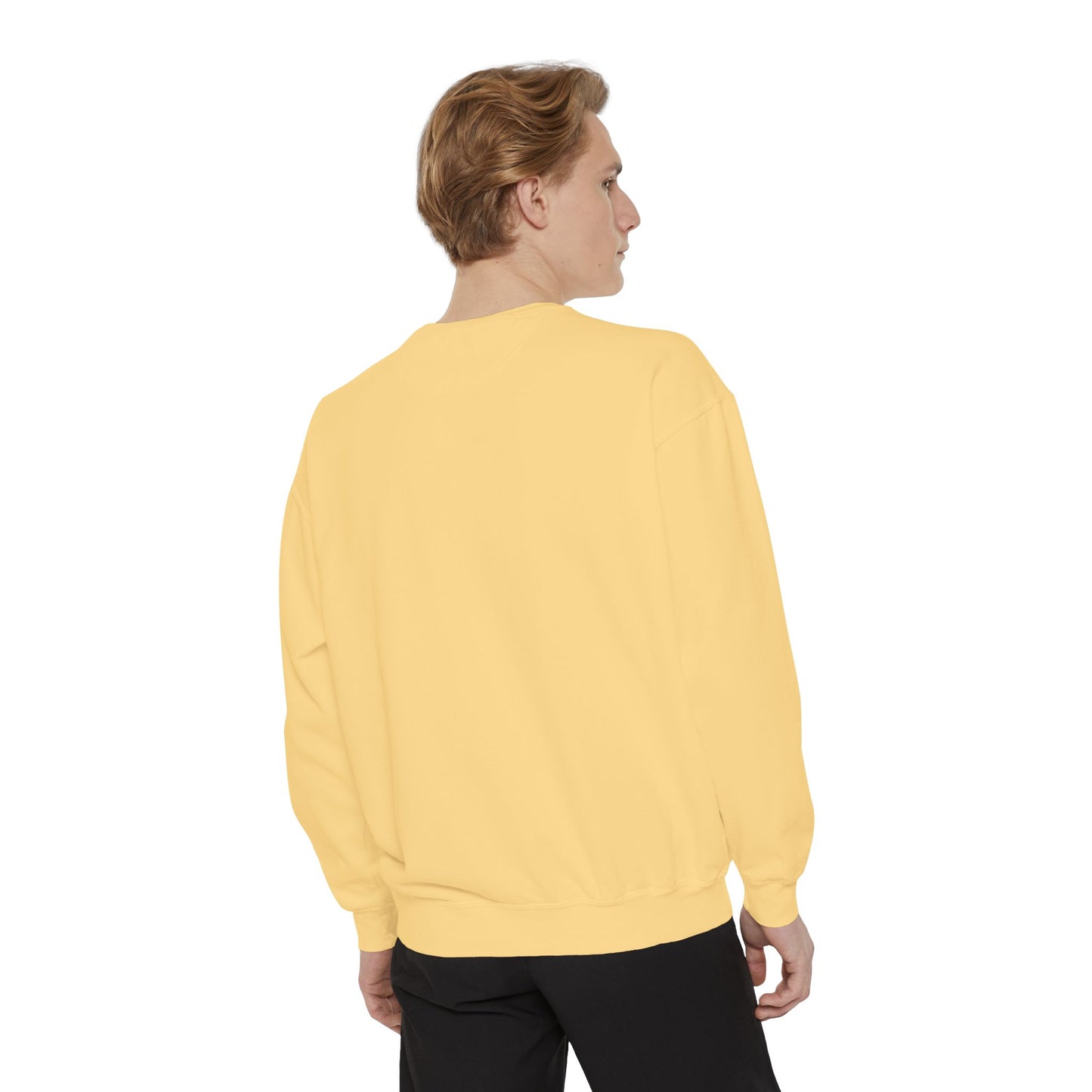 Cozy Autumn Sweatshirt - Unisex Garment-Dyed with Fall Design