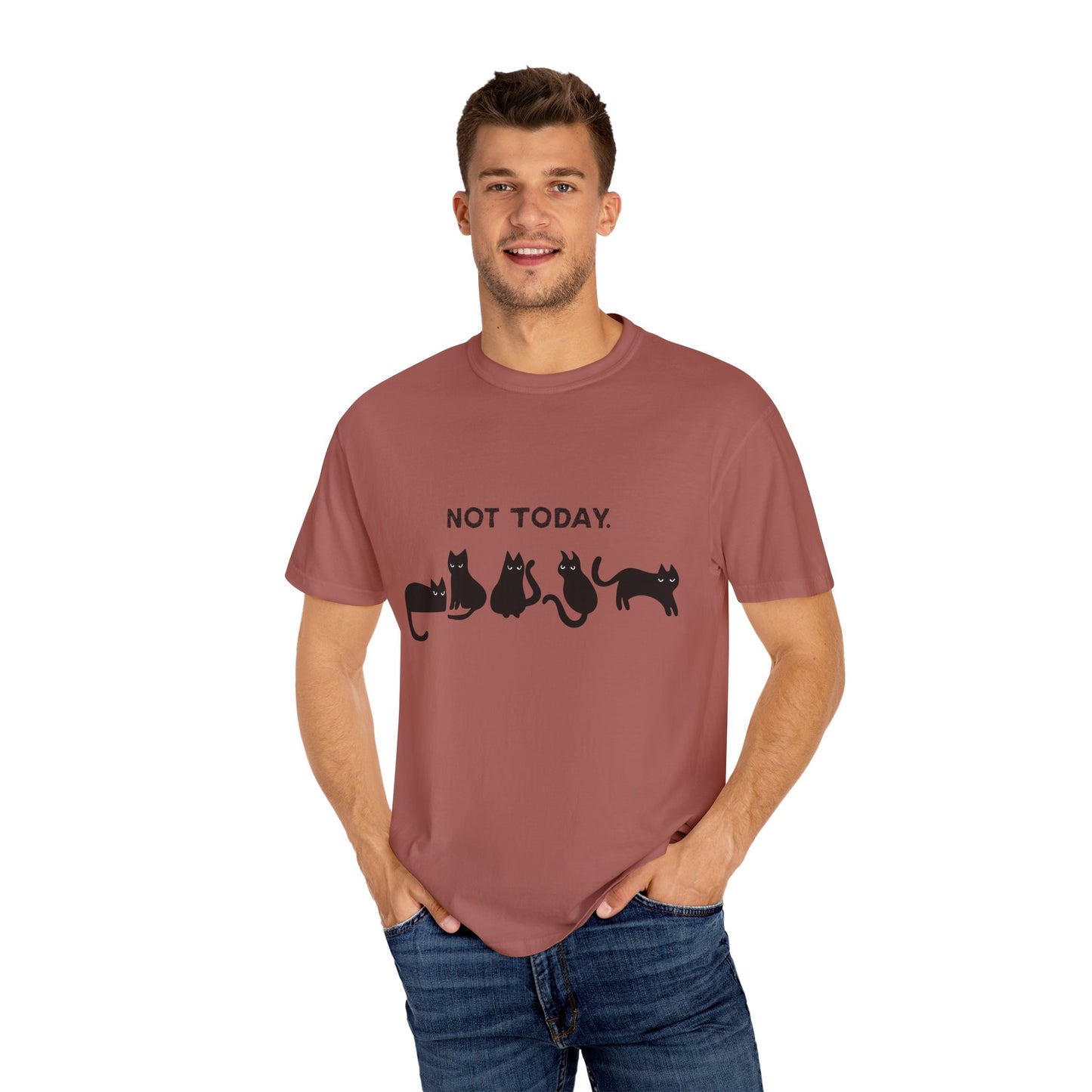 Not Today Cat T-shirt