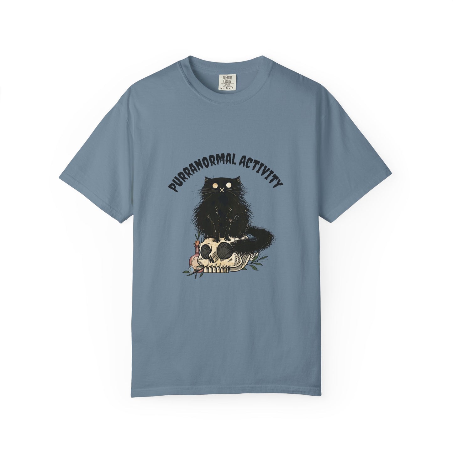 Purranormal Activity Unisex T-Shirt - Vintage Cat Graphic Tee for Pet Lovers
