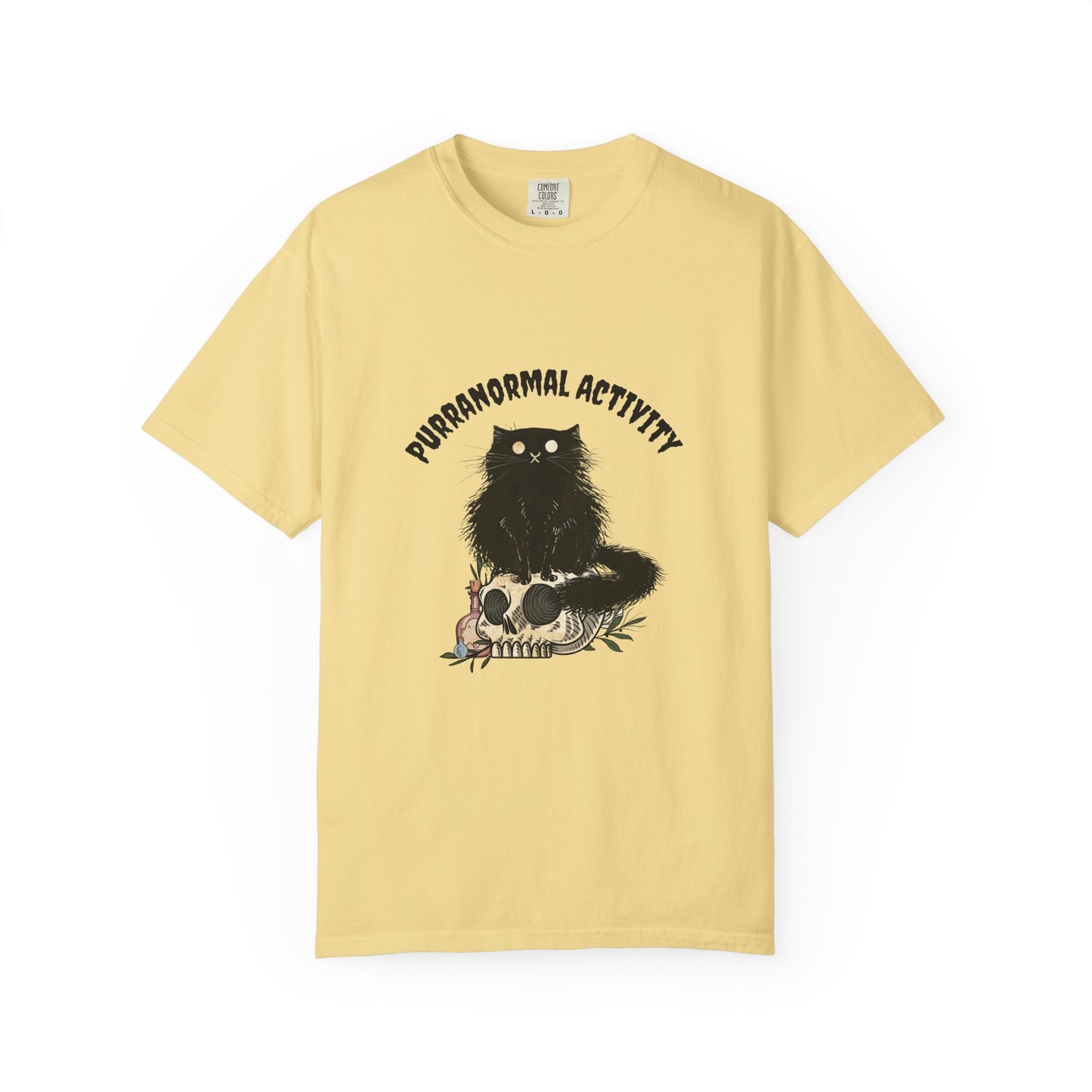Purranormal Activity Unisex T-Shirt - Vintage Cat Graphic Tee for Pet Lovers