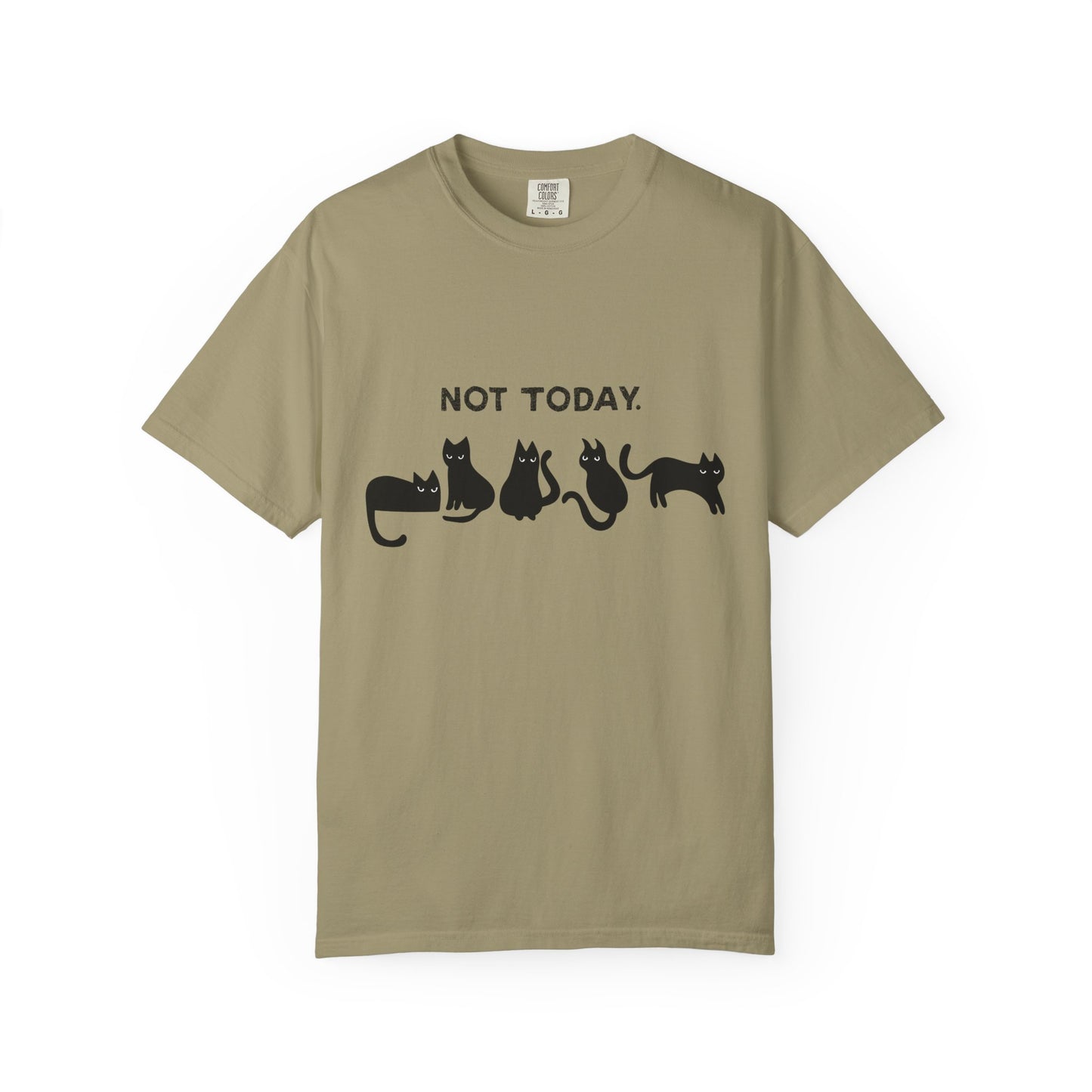 Not Today Cat T-shirt