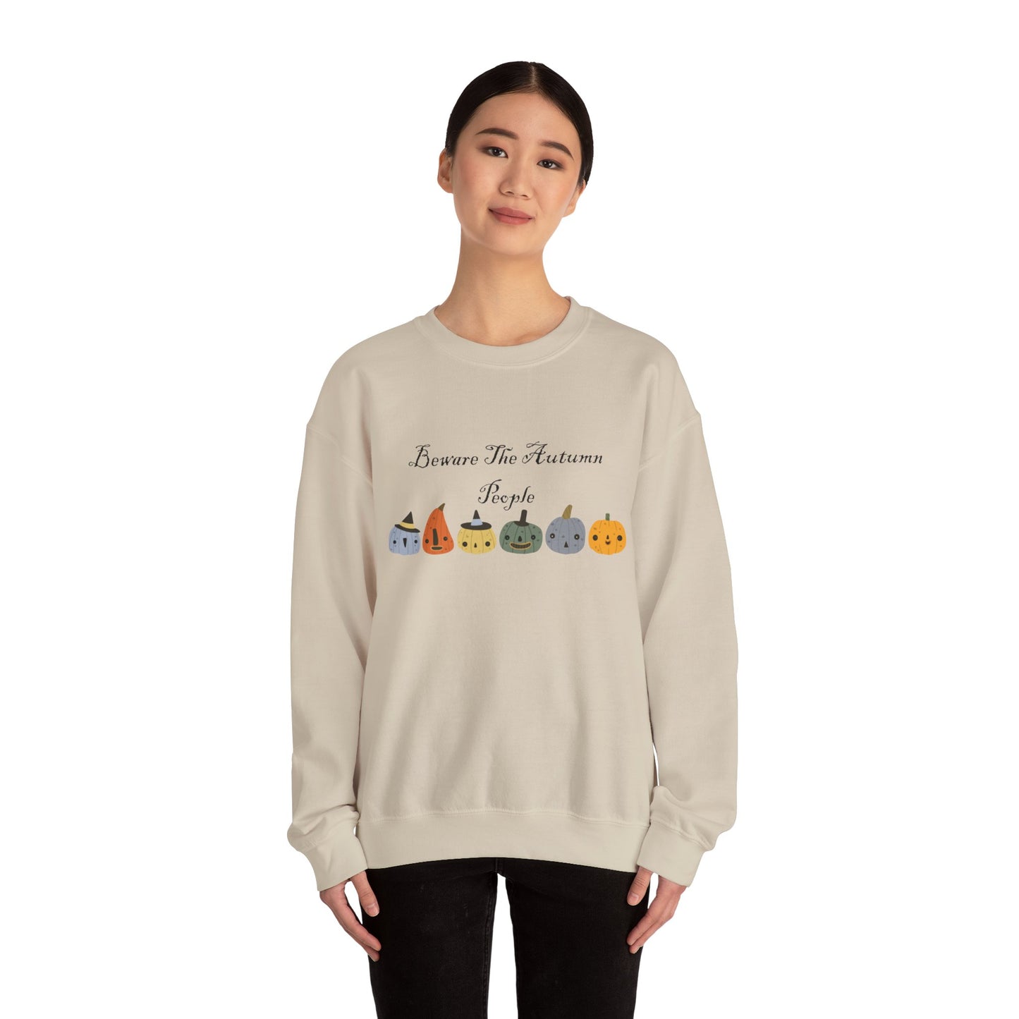 Beware The Autumn People Crewneck Sweatshirt