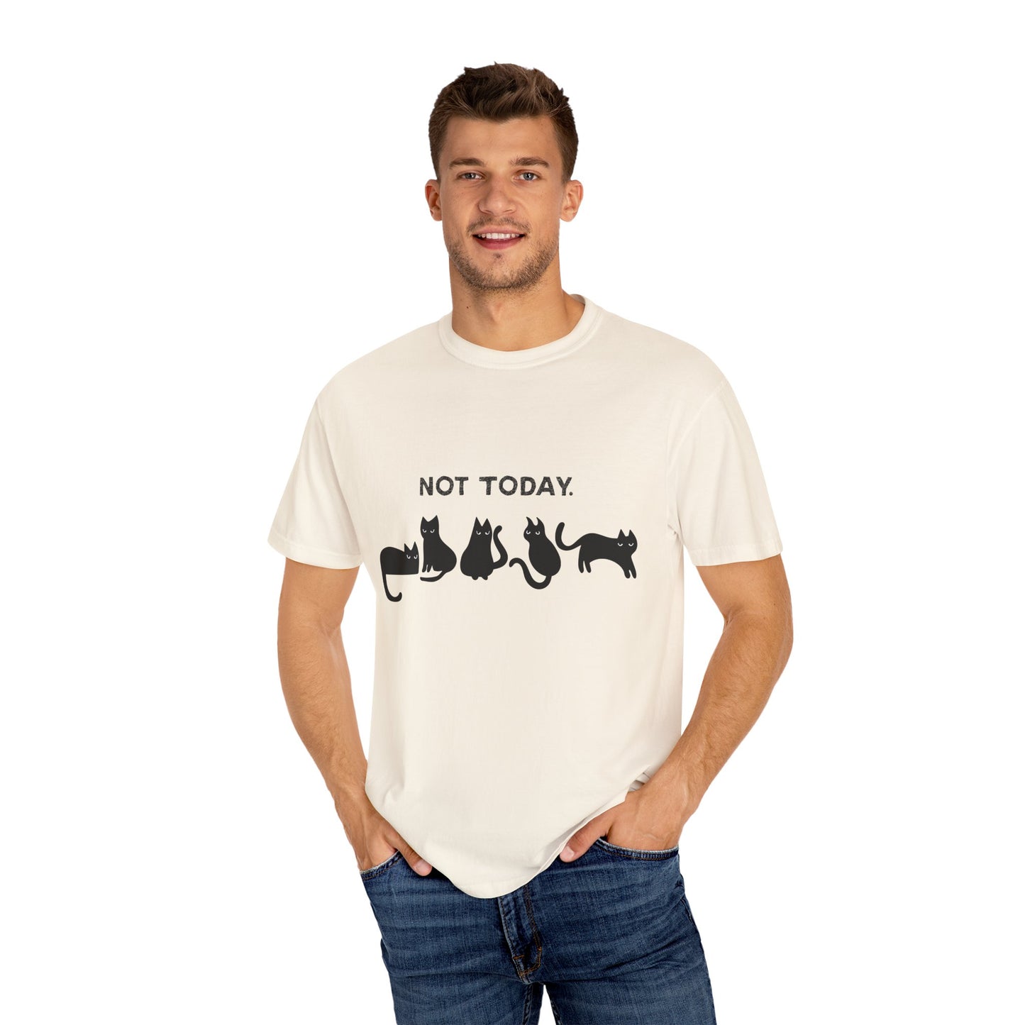 Not Today Cat T-shirt