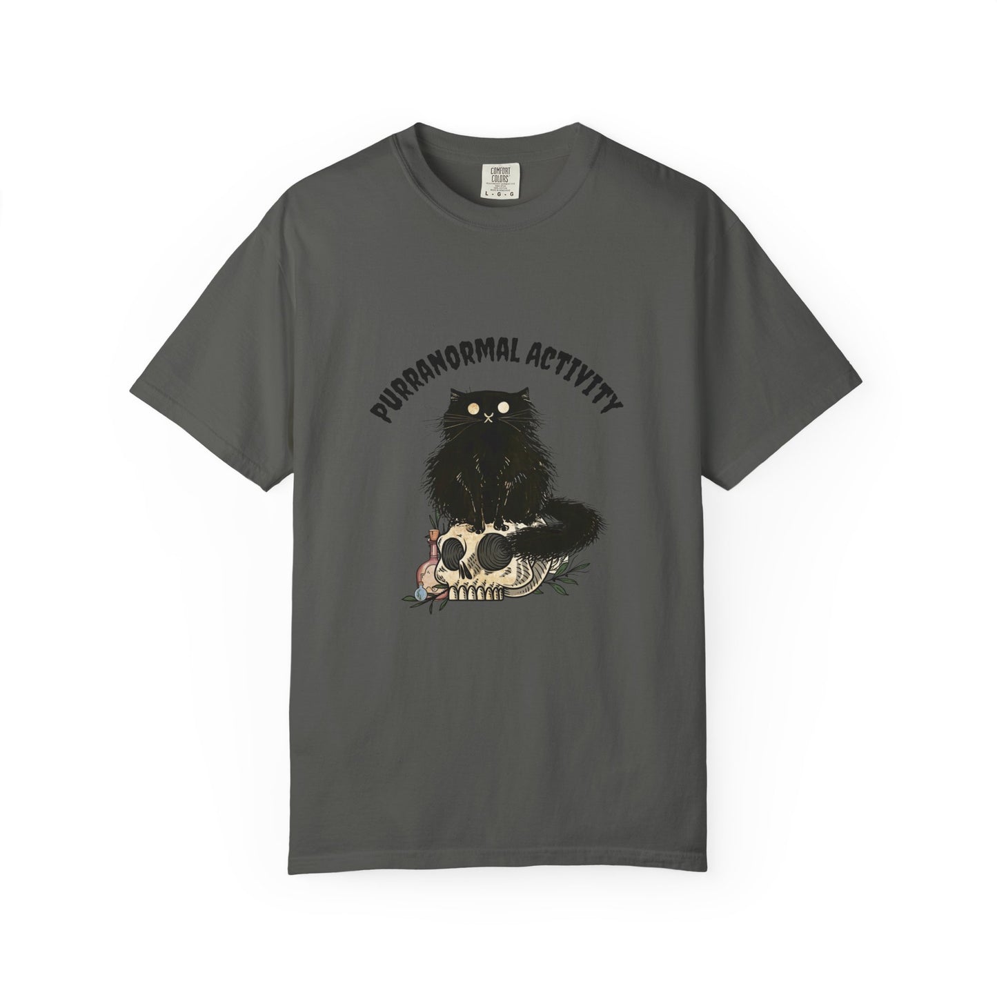 Purranormal Activity Unisex T-Shirt - Vintage Cat Graphic Tee for Pet Lovers