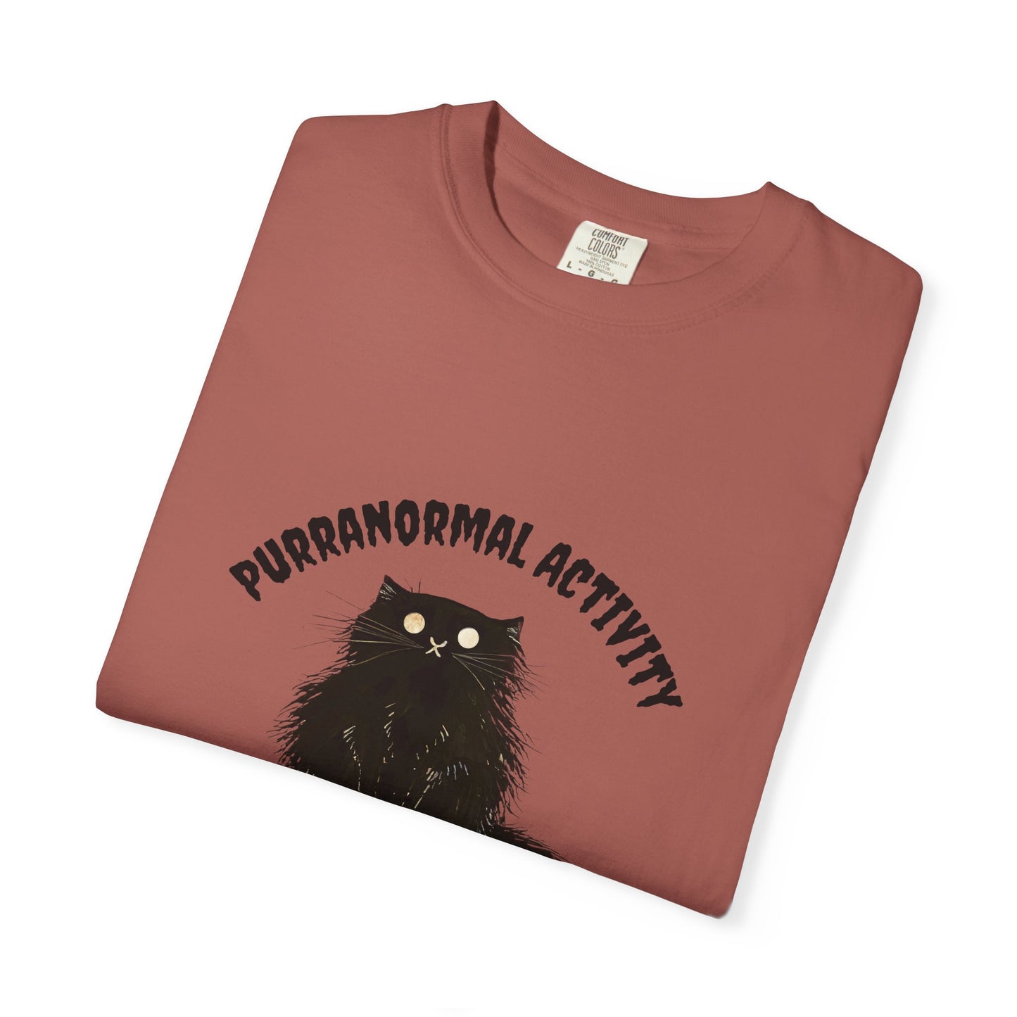 Purranormal Activity Unisex T-Shirt - Vintage Cat Graphic Tee for Pet Lovers