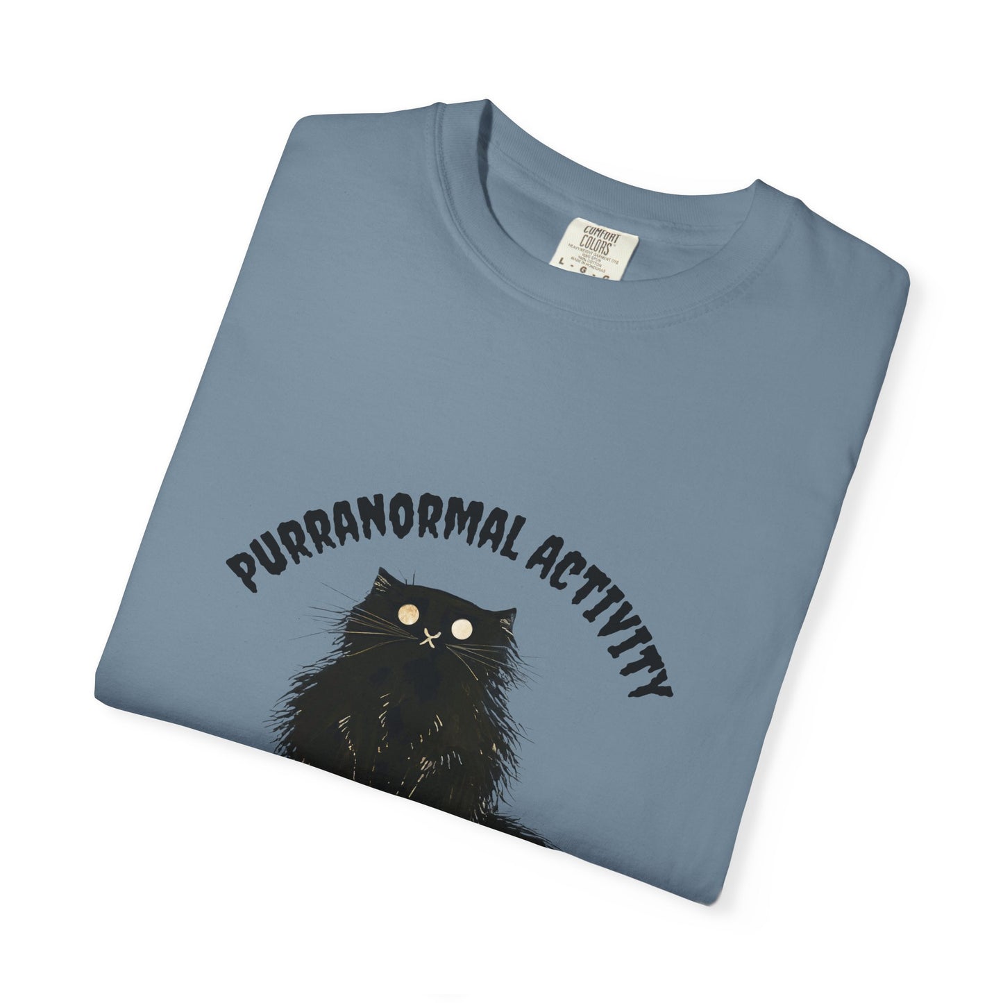Purranormal Activity Unisex T-Shirt - Vintage Cat Graphic Tee for Pet Lovers