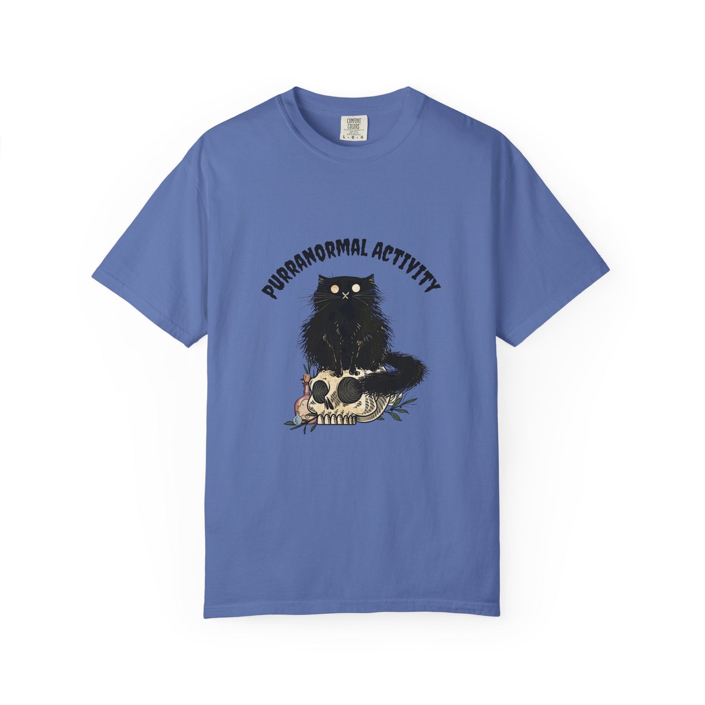 Purranormal Activity Unisex T-Shirt - Vintage Cat Graphic Tee for Pet Lovers