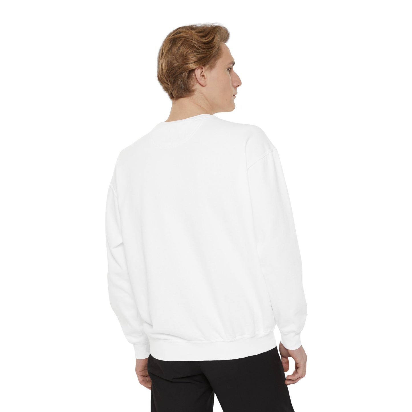 Cozy Autumn Sweatshirt - Unisex Garment-Dyed with Fall Design