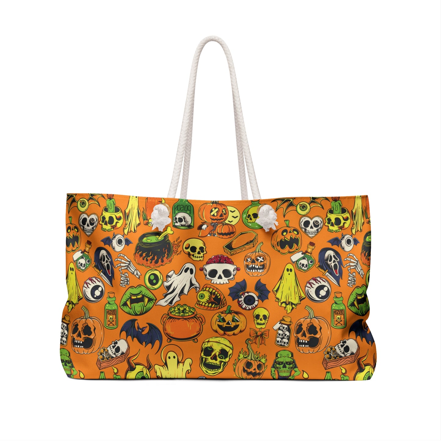 Orange Monster Mash Oversized Tote