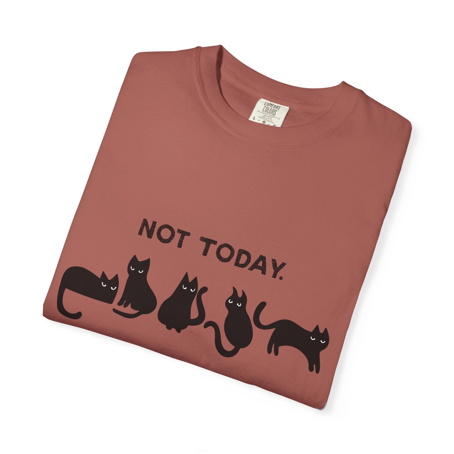 Not Today Cat T-shirt