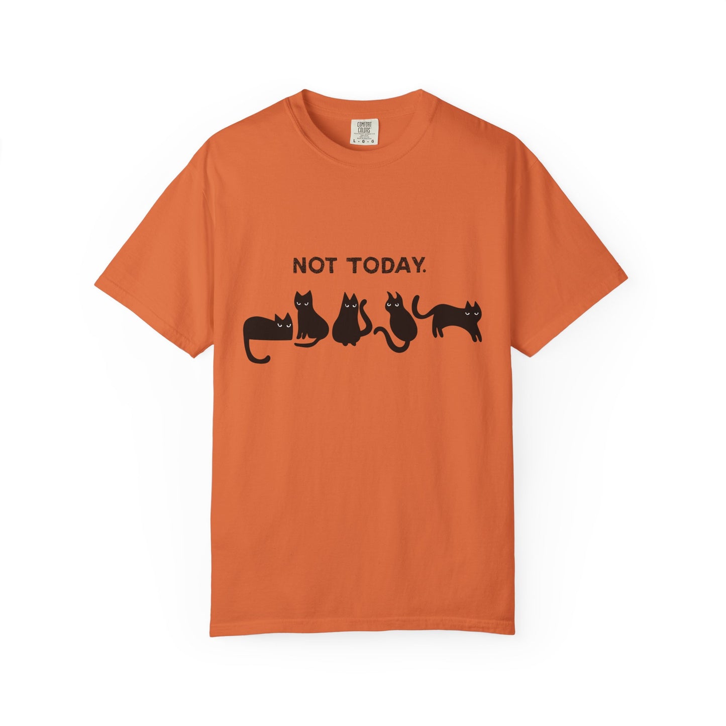 Not Today Cat T-shirt
