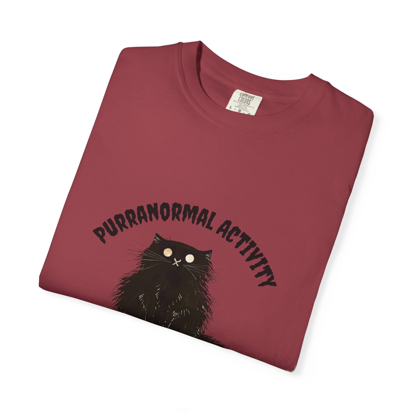 Purranormal Activity Unisex T-Shirt - Vintage Cat Graphic Tee for Pet Lovers