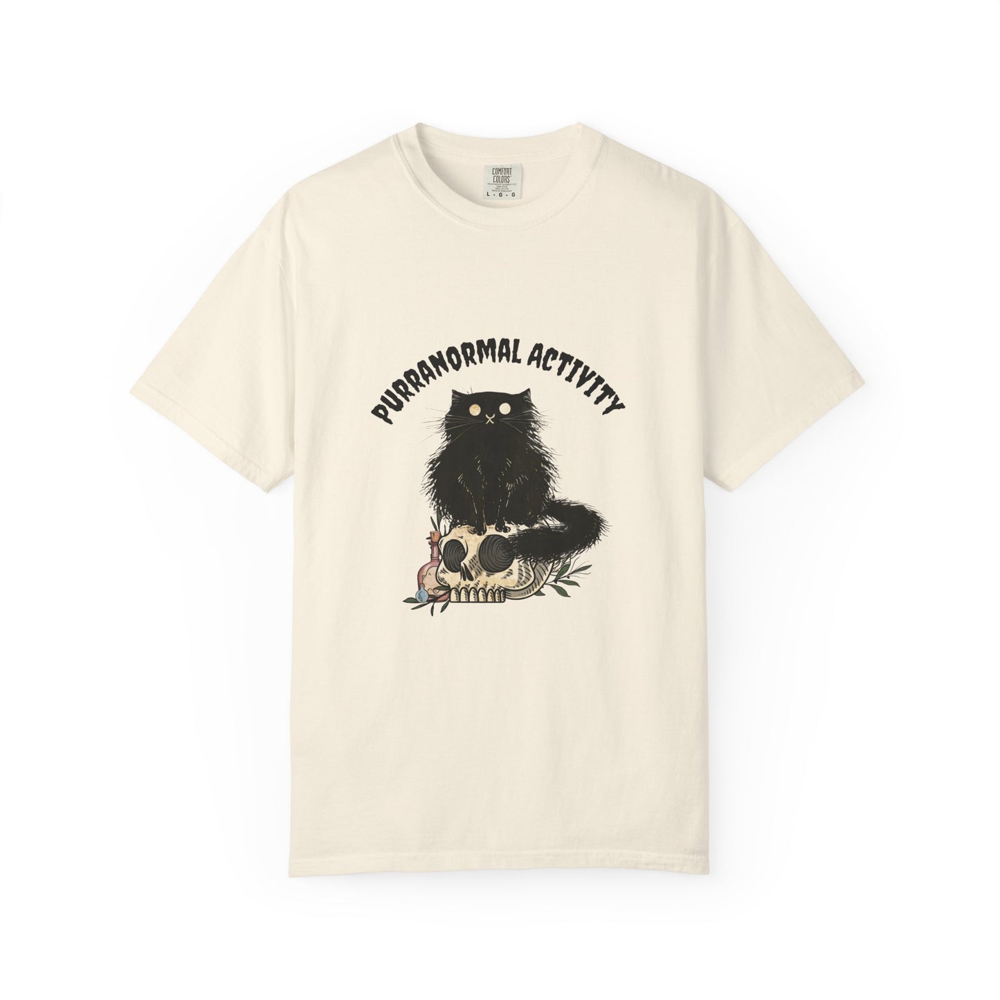 Purranormal Activity Unisex T-Shirt - Vintage Cat Graphic Tee for Pet Lovers