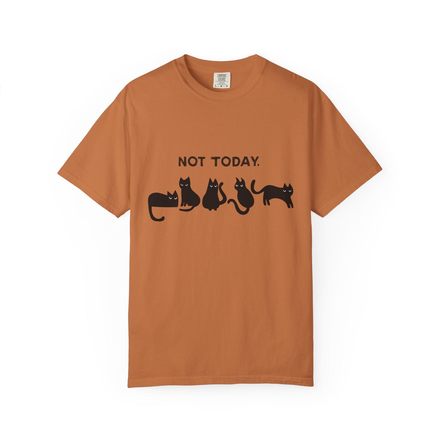 Not Today Cat T-shirt