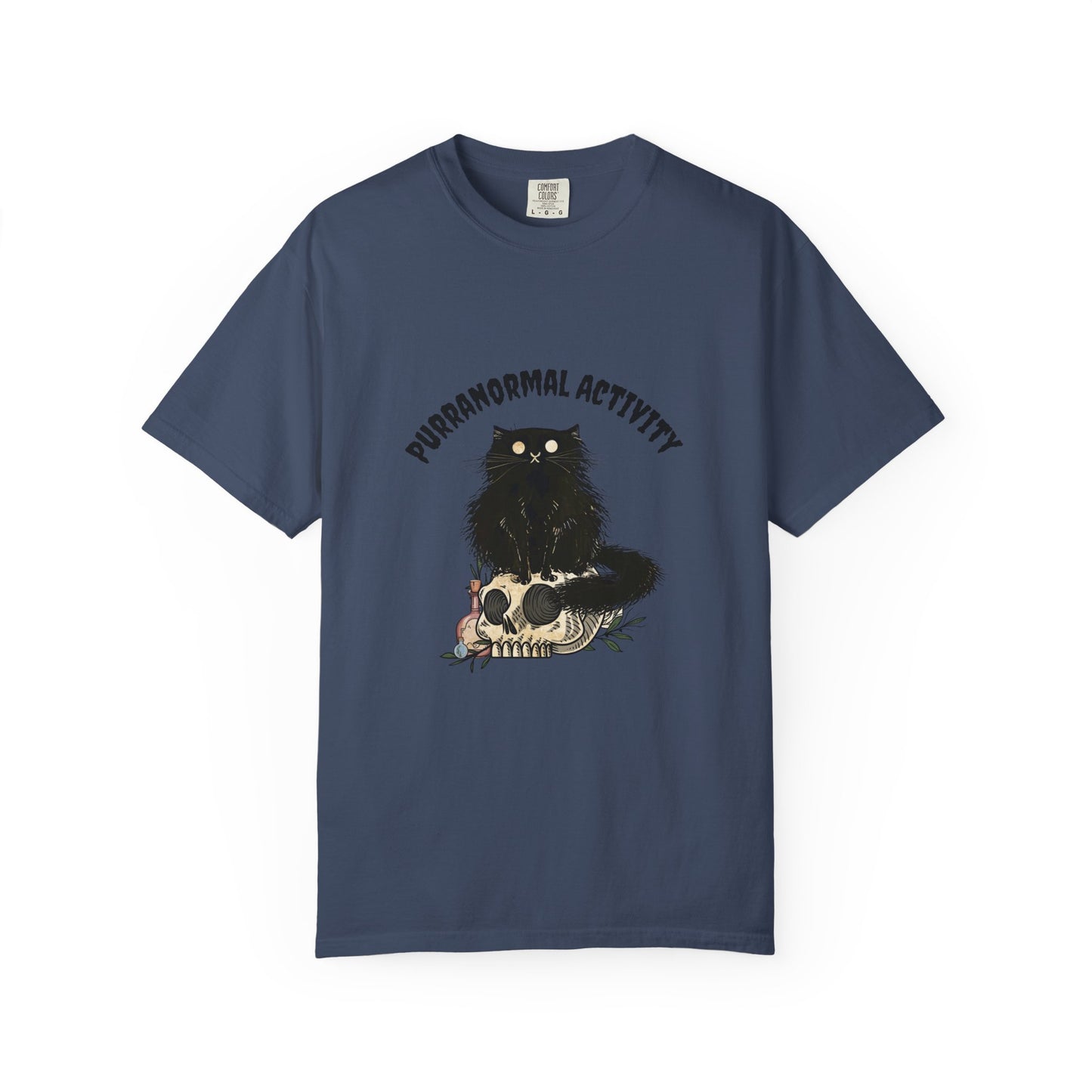 Purranormal Activity Unisex T-Shirt - Vintage Cat Graphic Tee for Pet Lovers