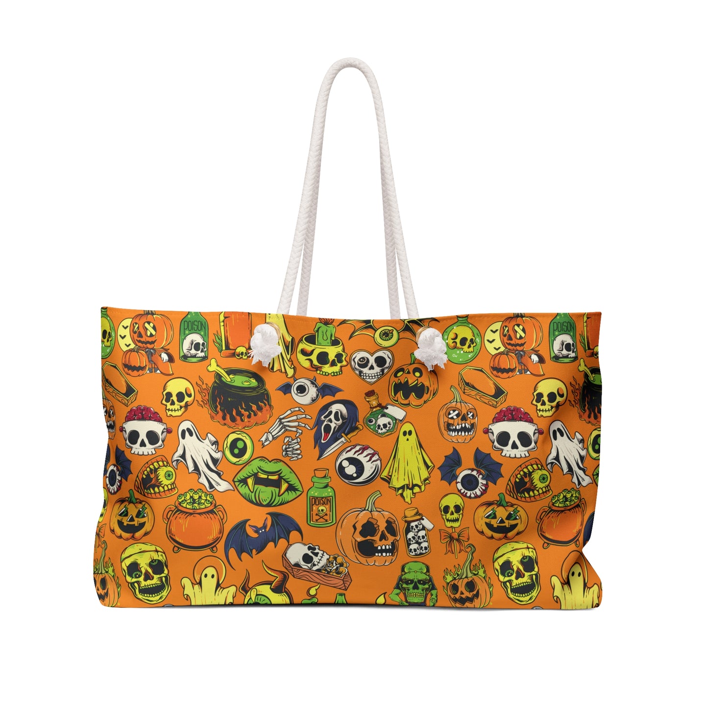 Orange Monster Mash Oversized Tote