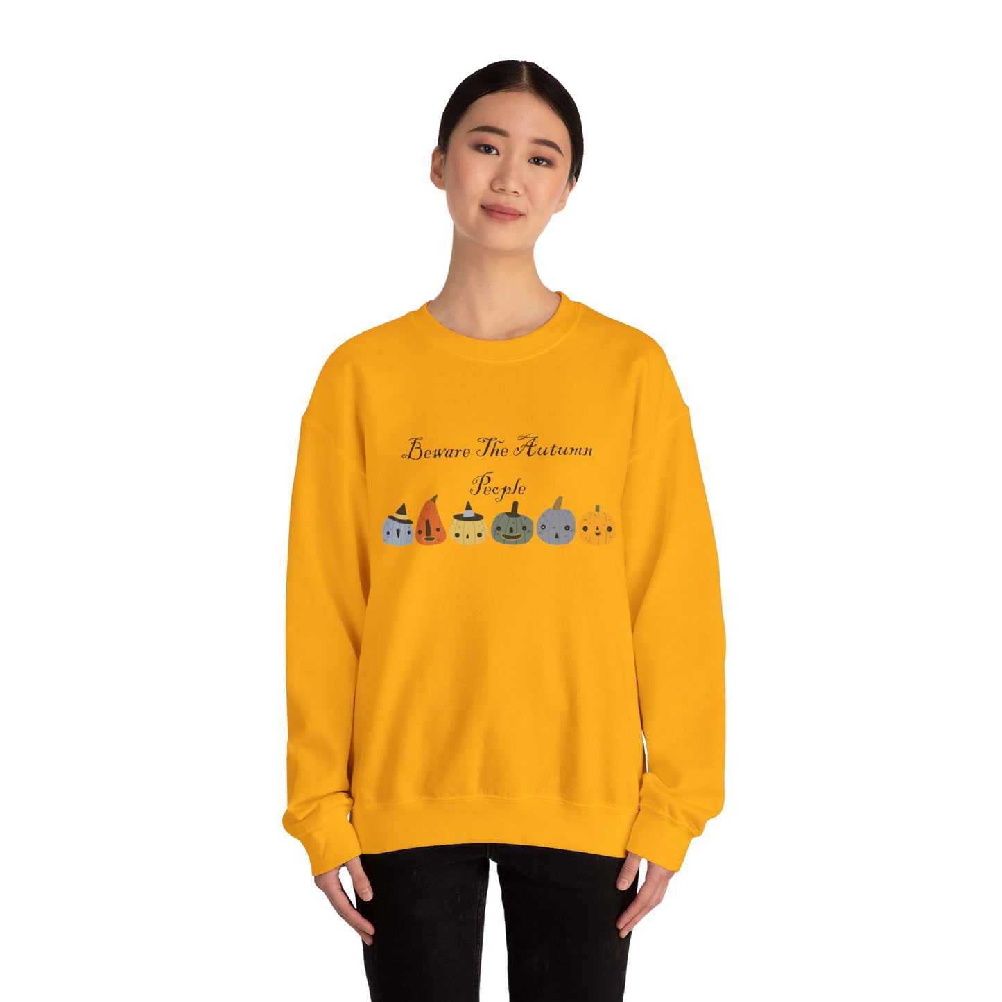 Beware The Autumn People Crewneck Sweatshirt
