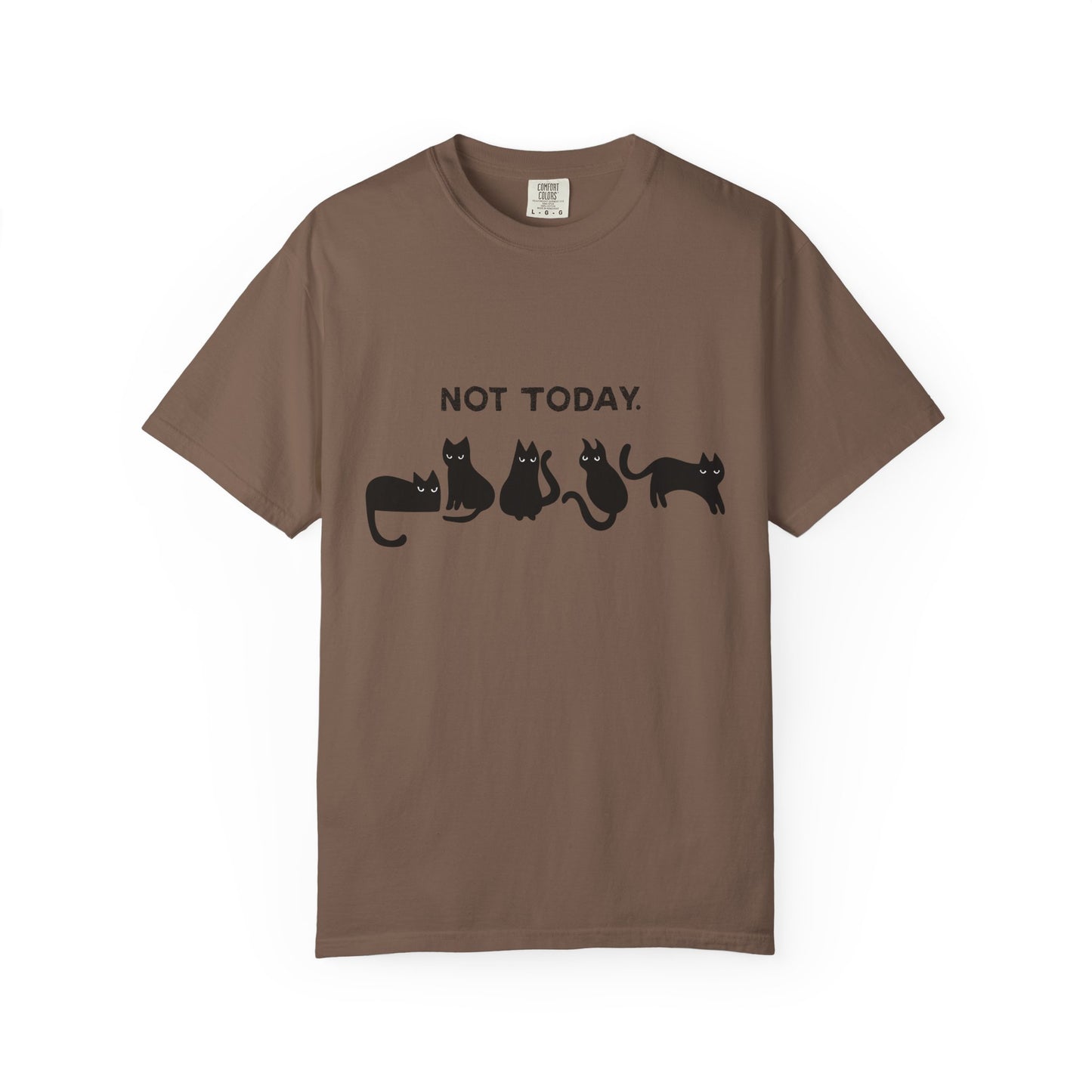 Not Today Cat T-shirt