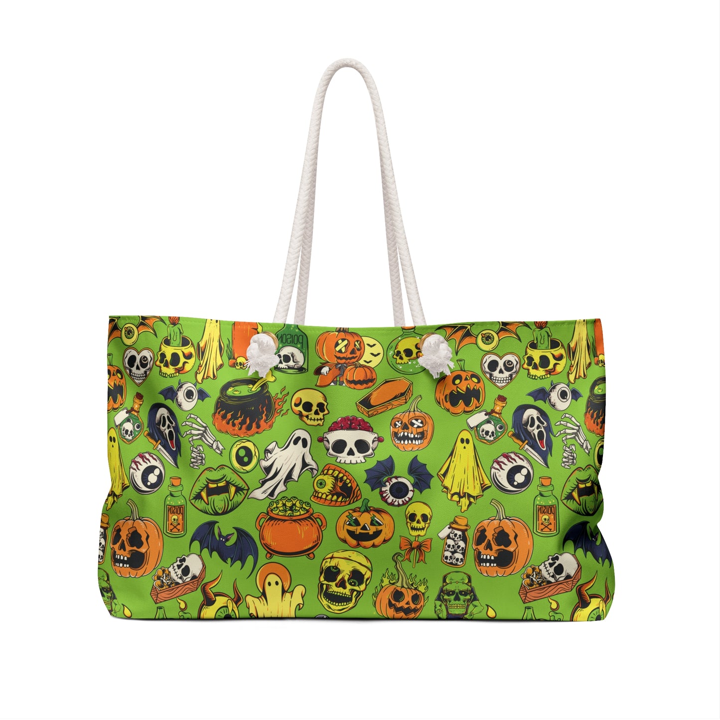 Green Monster Mash Oversized Tote