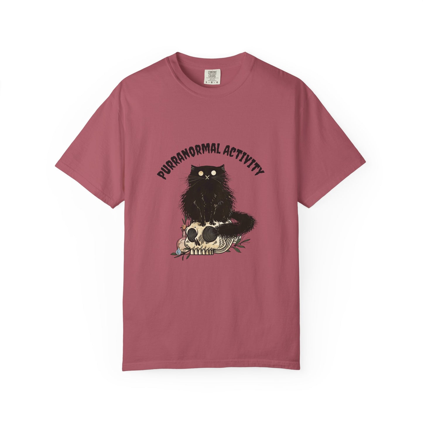 Purranormal Activity Unisex T-Shirt - Vintage Cat Graphic Tee for Pet Lovers