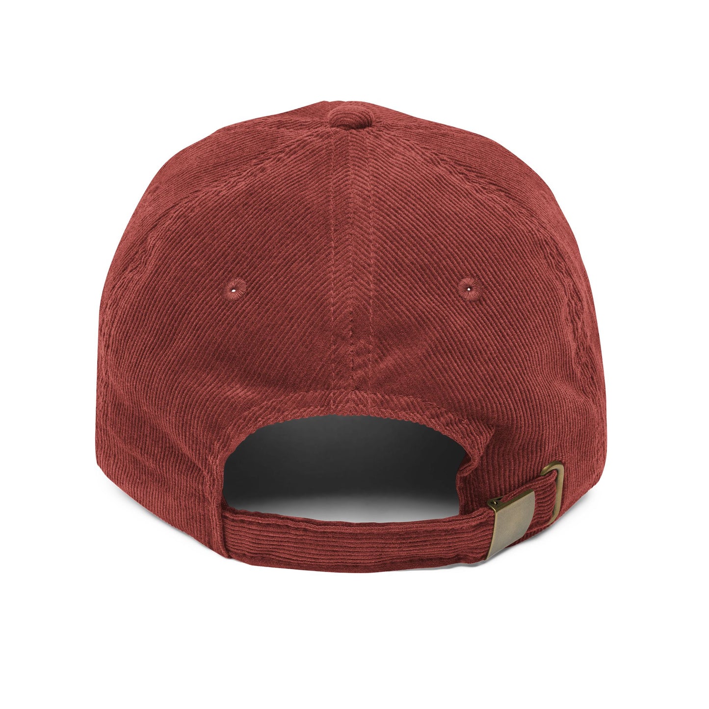 Embroidered Corduroy Cap