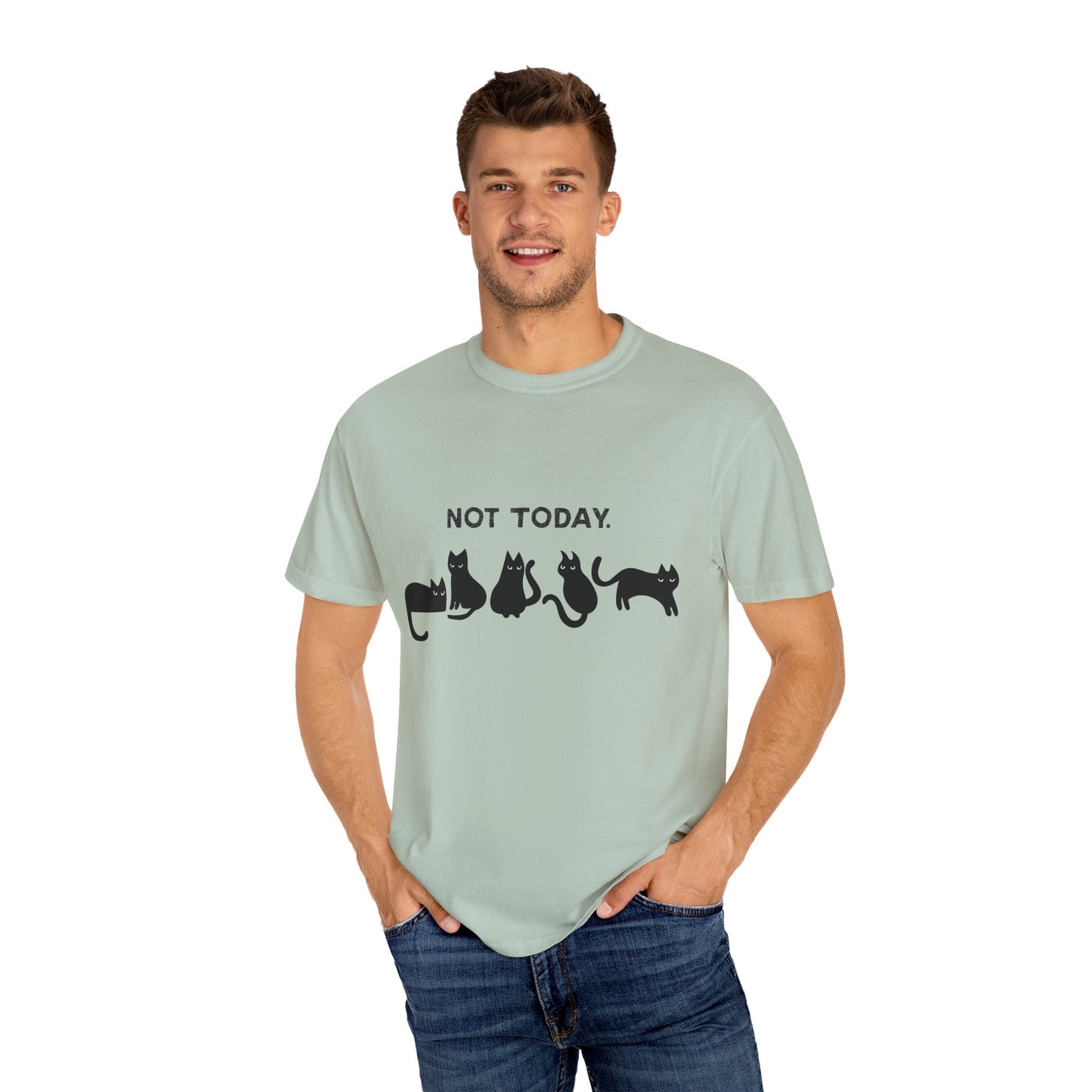 Not Today Cat T-shirt